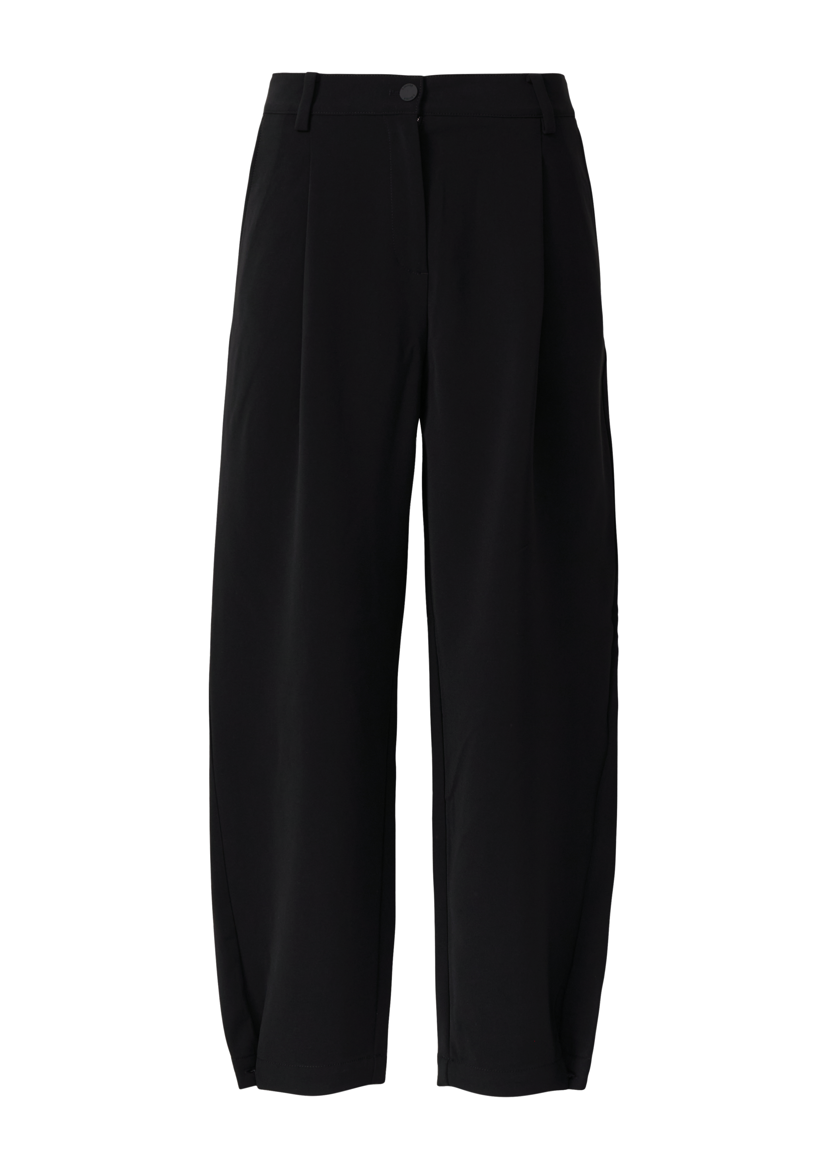 Broek met pijp en zoomdetail