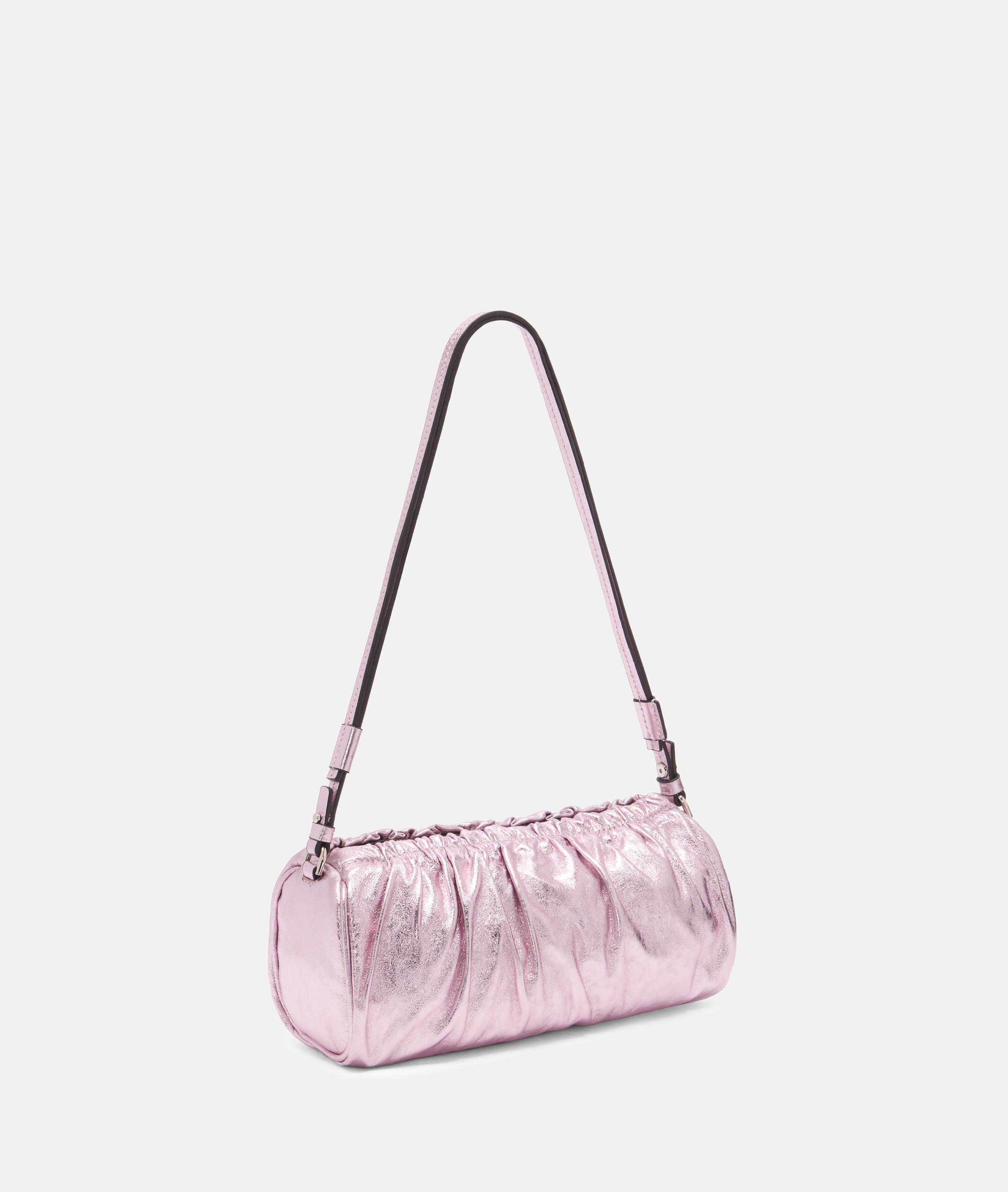 Wolk II Hobo XS in roze & zilver