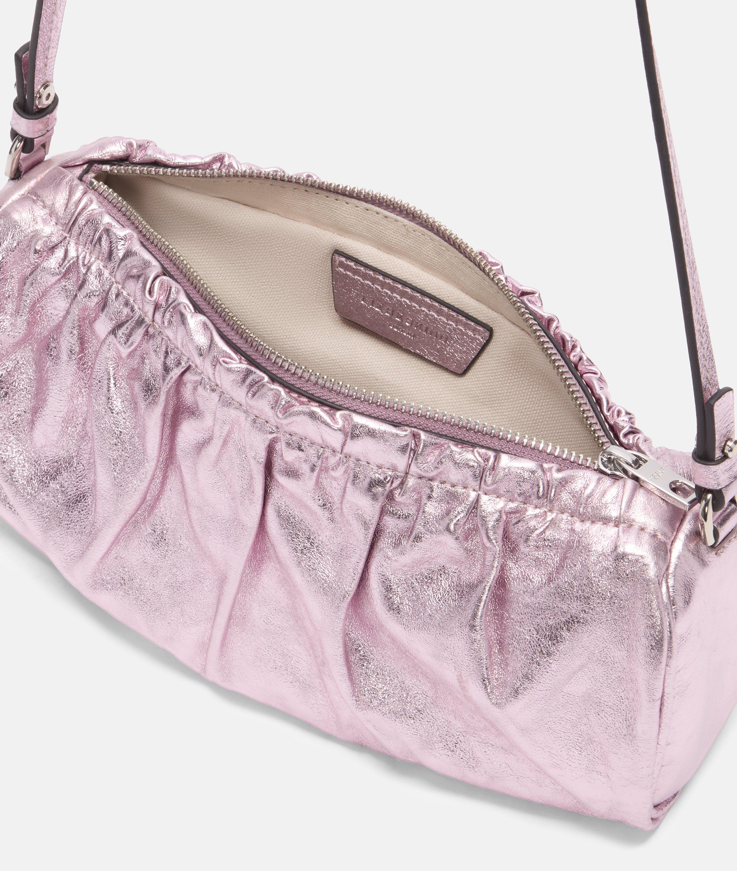 Wolk II Hobo XS in roze & zilver