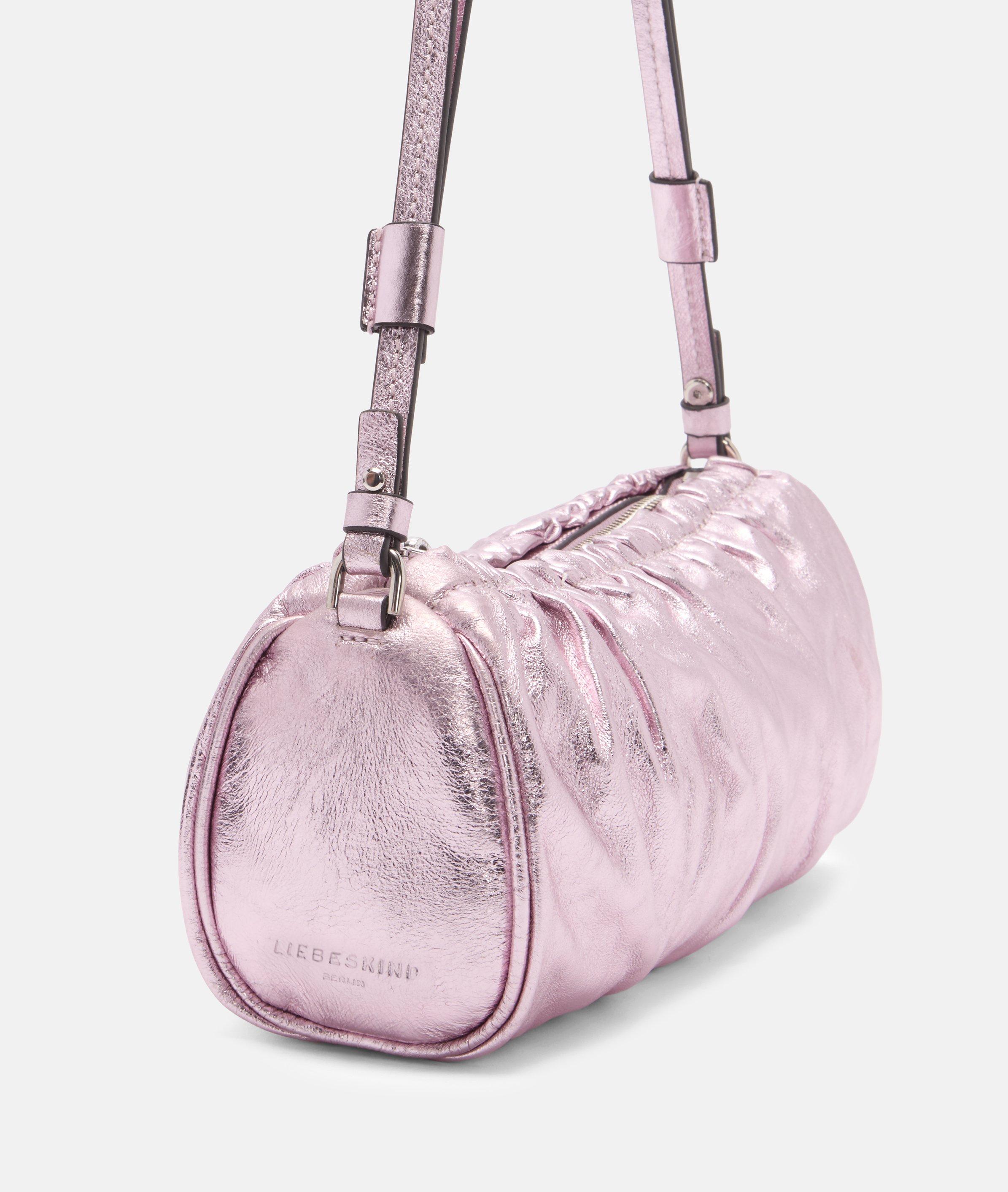 Wolk II Hobo XS in roze & zilver