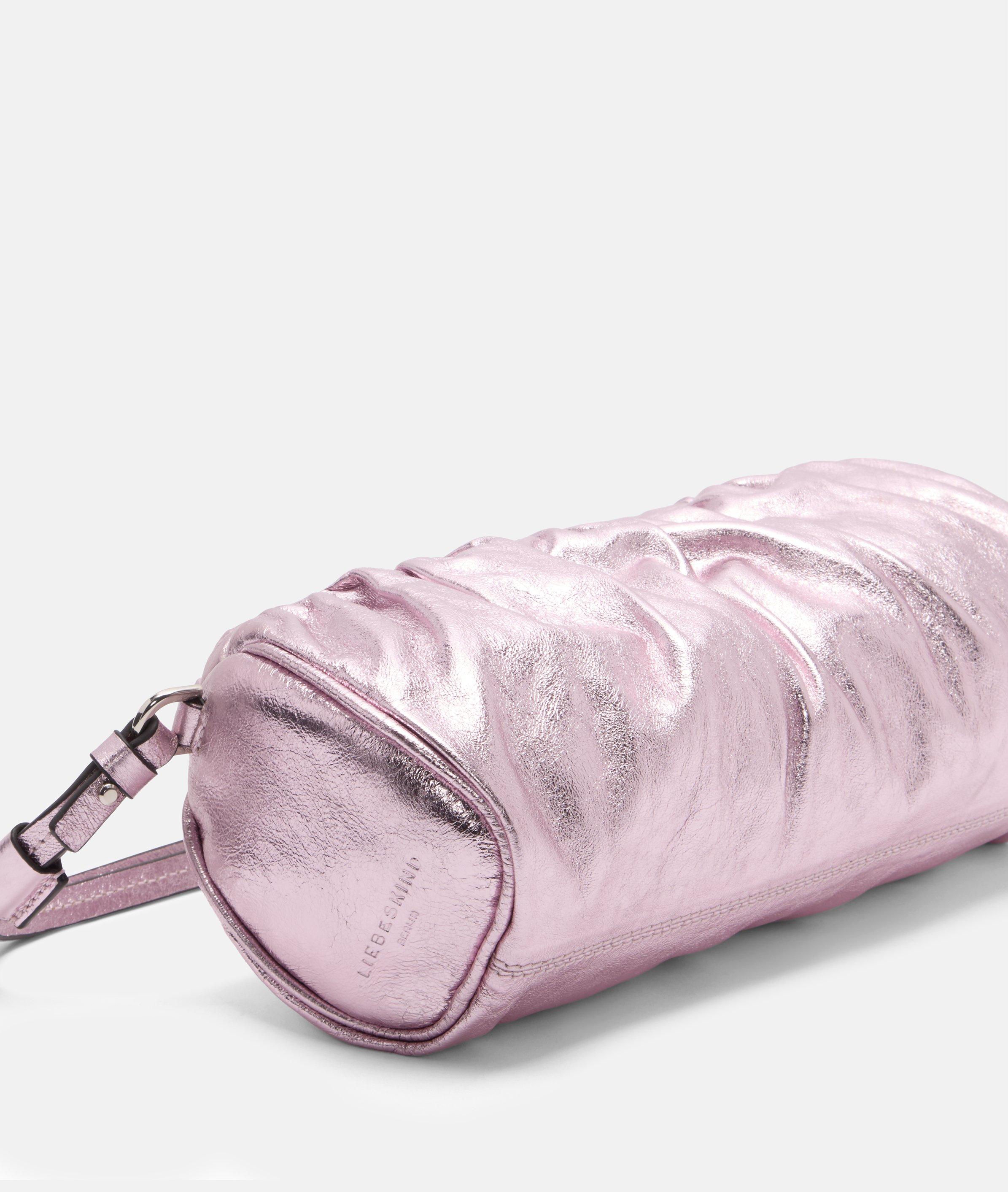 Wolk II Hobo XS in roze & zilver