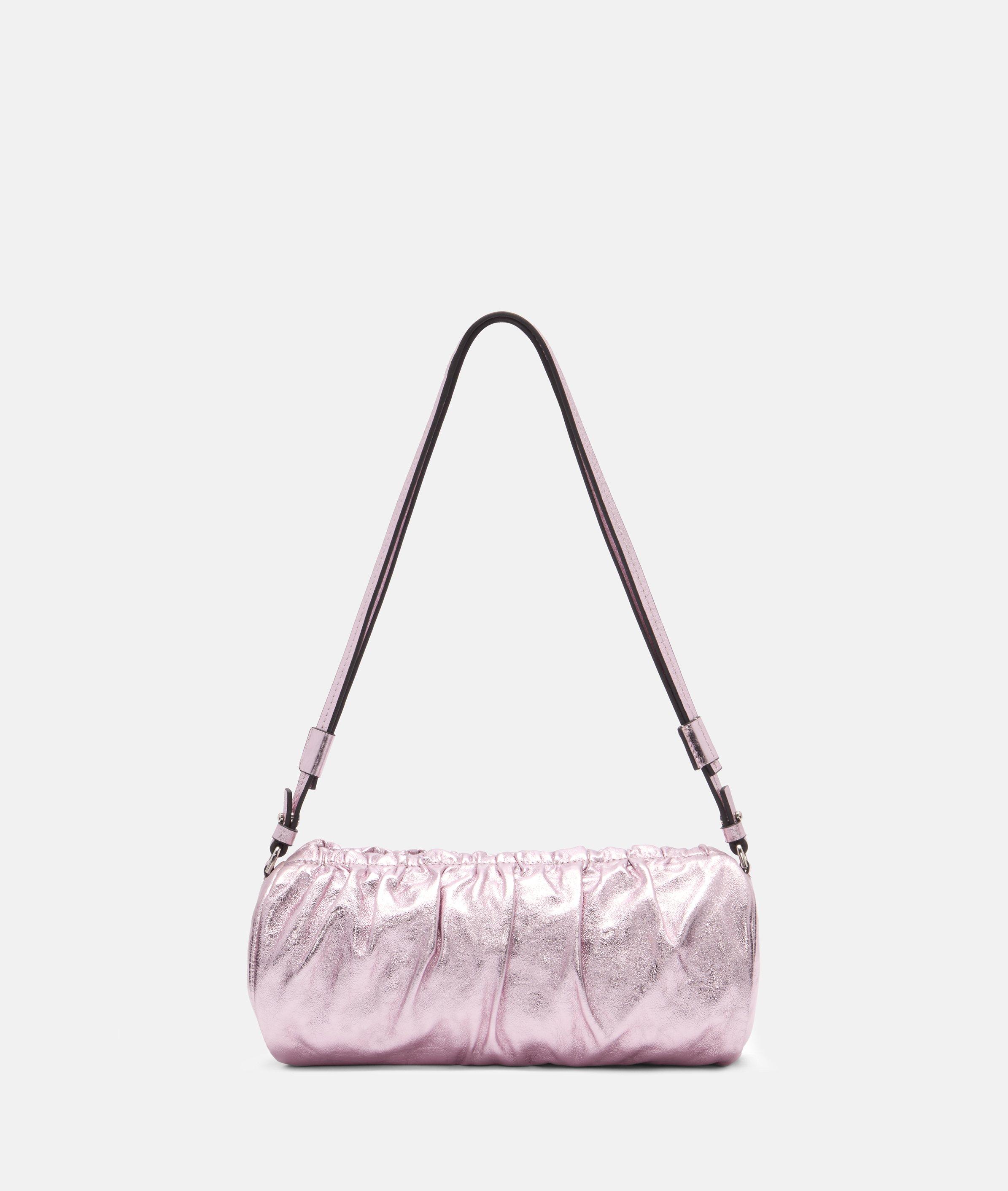 Wolk II Hobo XS in roze & zilver