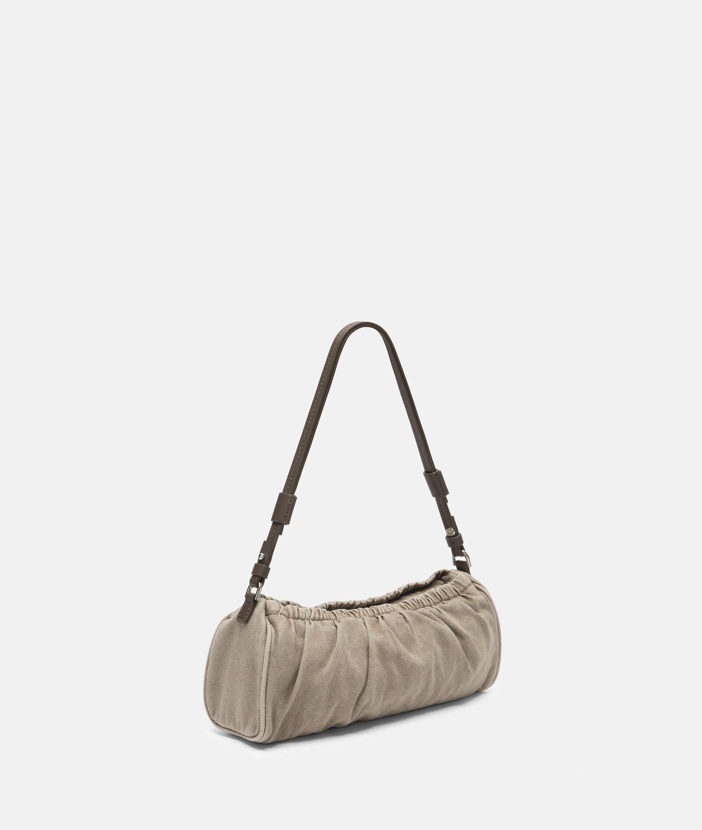 Denim Cloud II Hobo XS in beige & schwarz