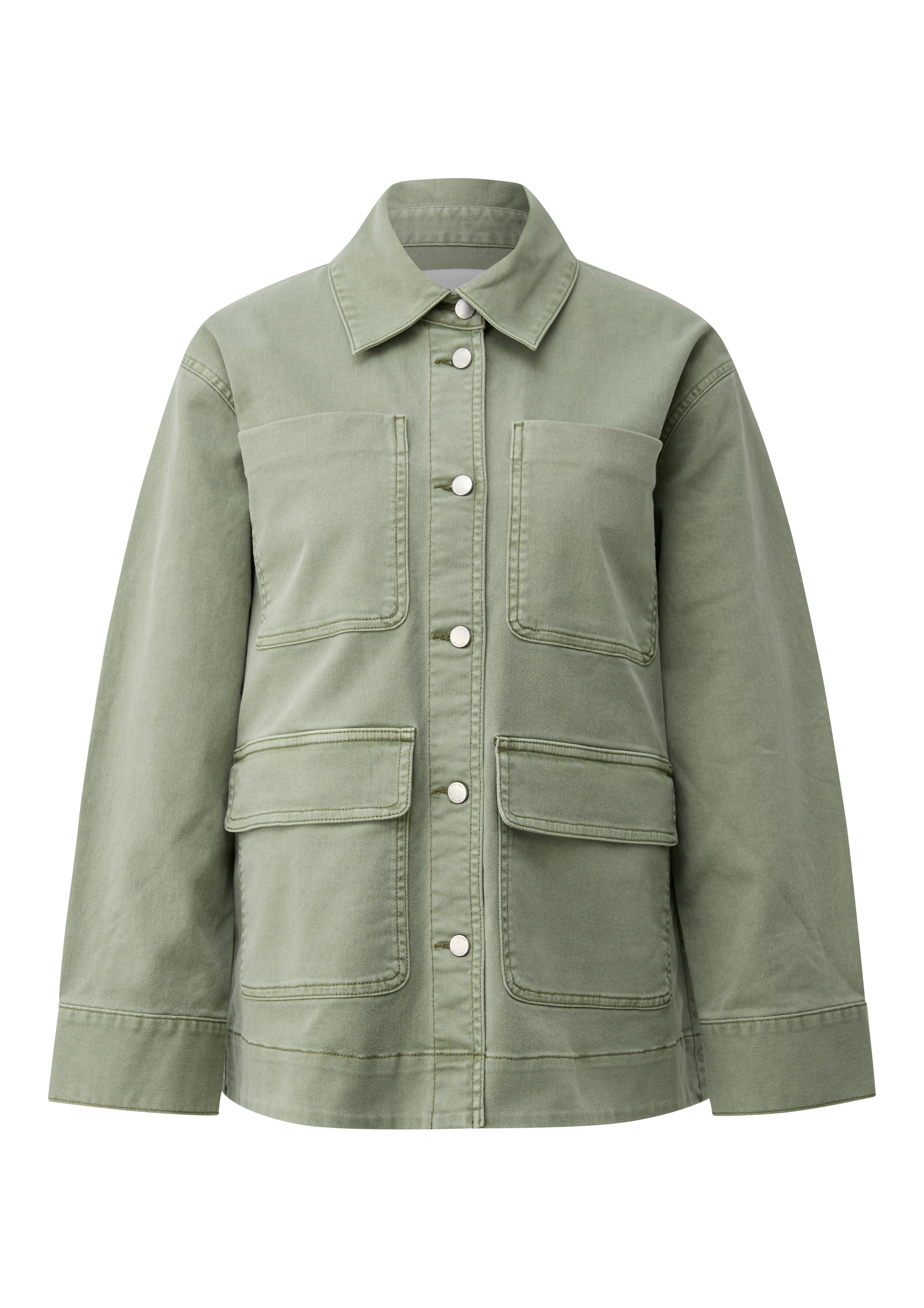 Overshirt aus Twill im Relaxed Fit 
