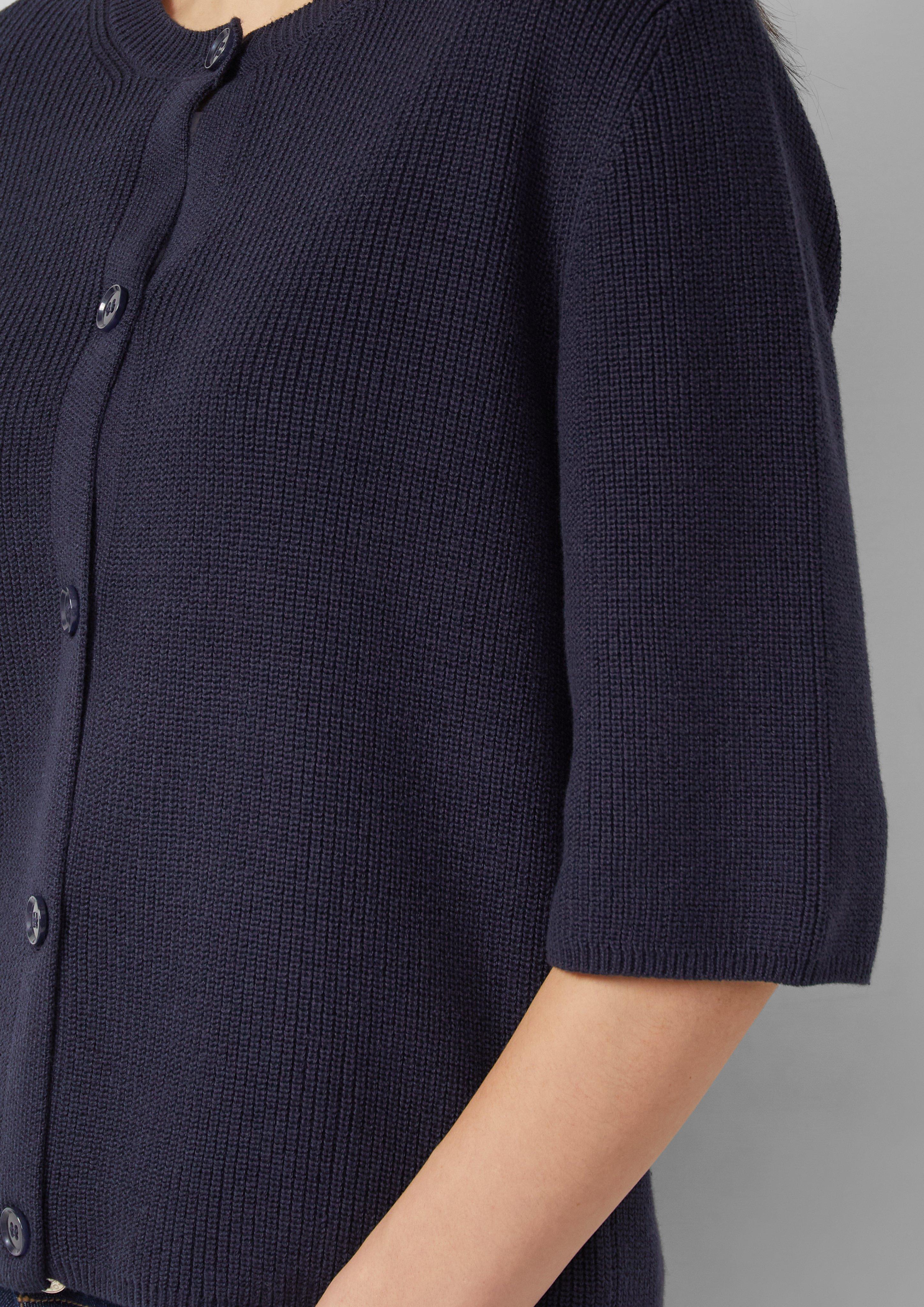 Thumbnail - Halbarm-Strickjacke