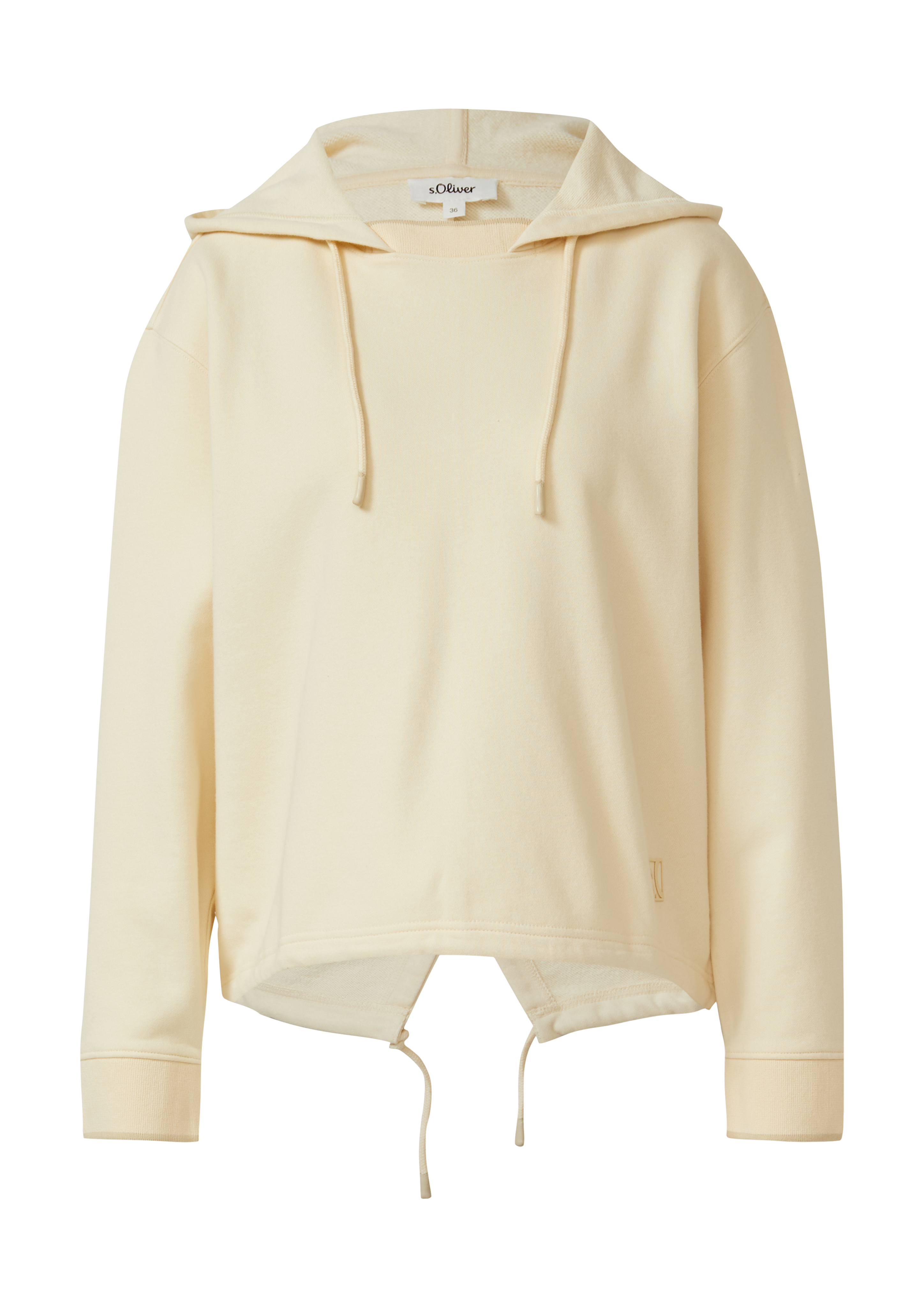 Hoodie mit Schlitz im Rückteil