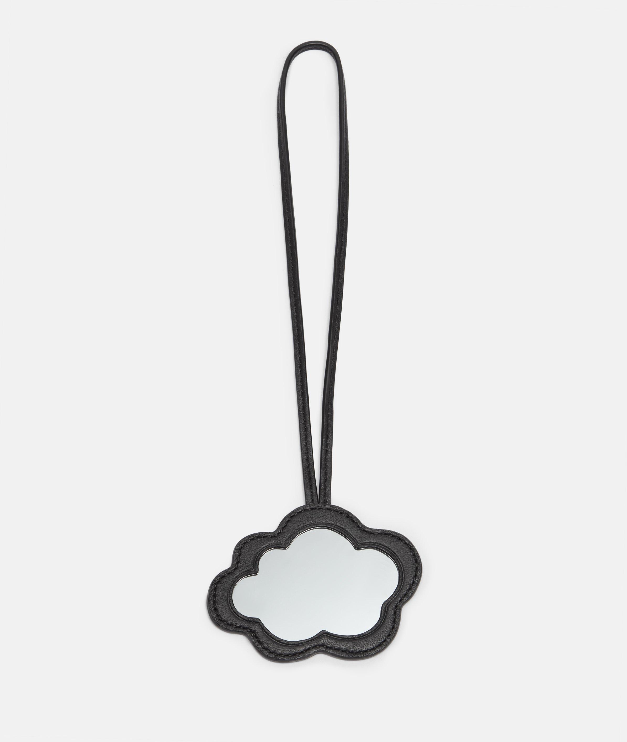 Cloud Mirror Pendant in schwarz, braun & grün