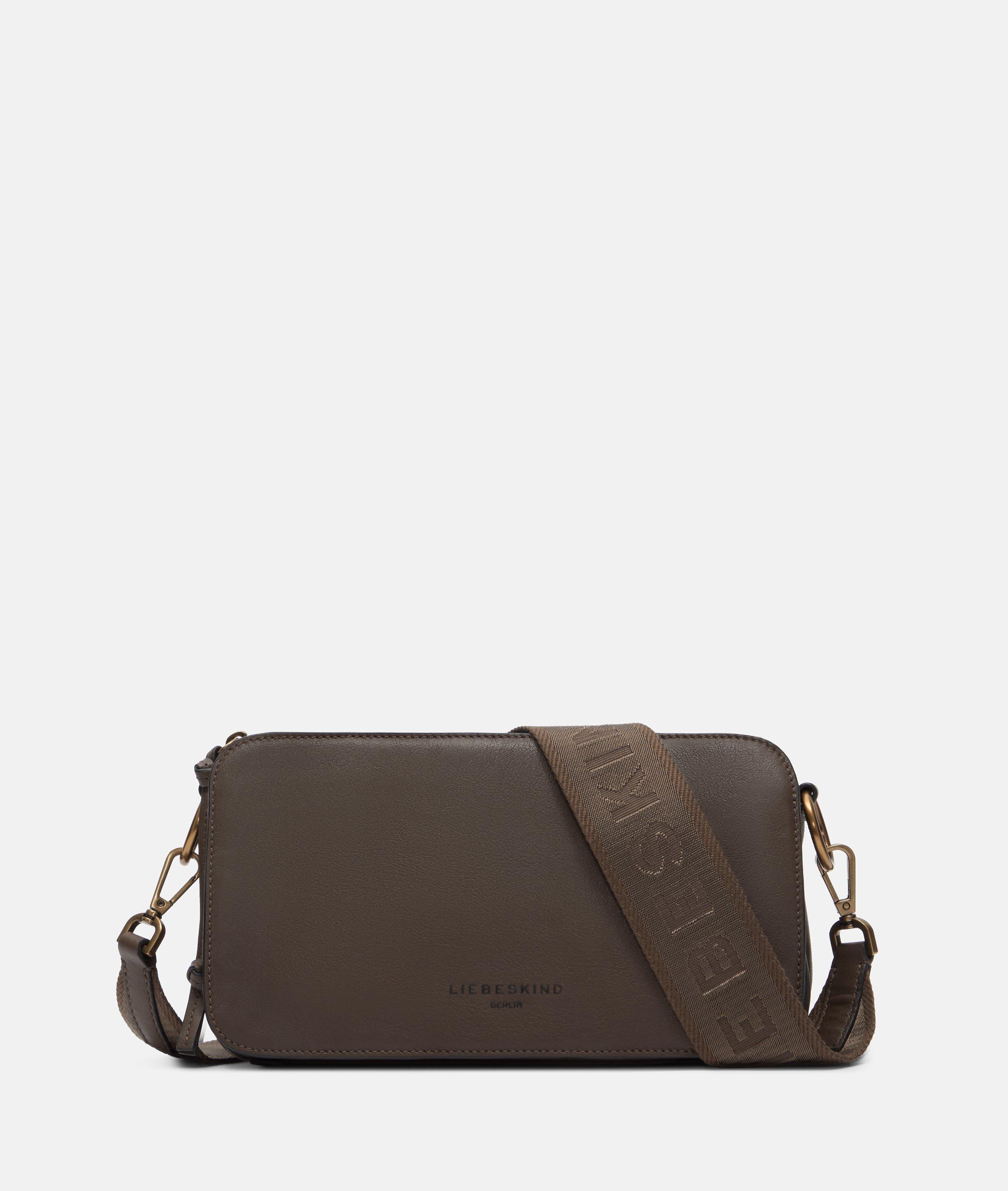 Clarice Crossbody M in braun & blau