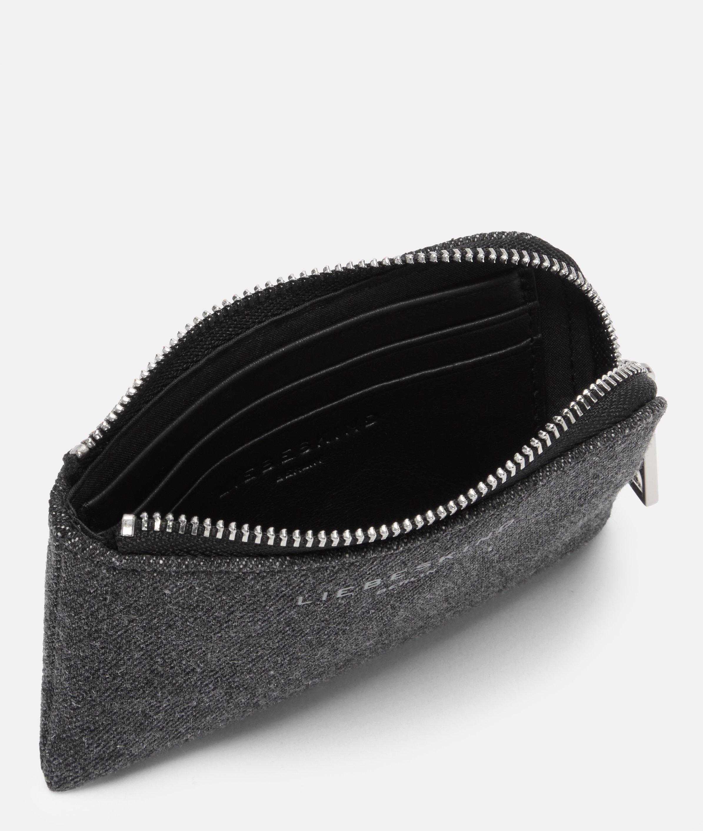 Denim Lena Geldbörse XS in schwarz & blau