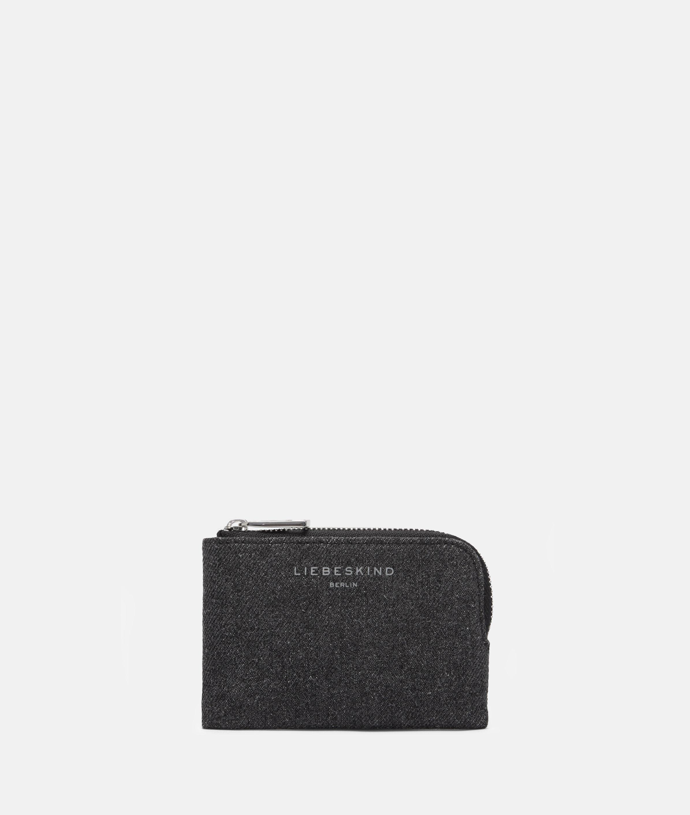 Denim Lena Geldbörse XS in schwarz & blau