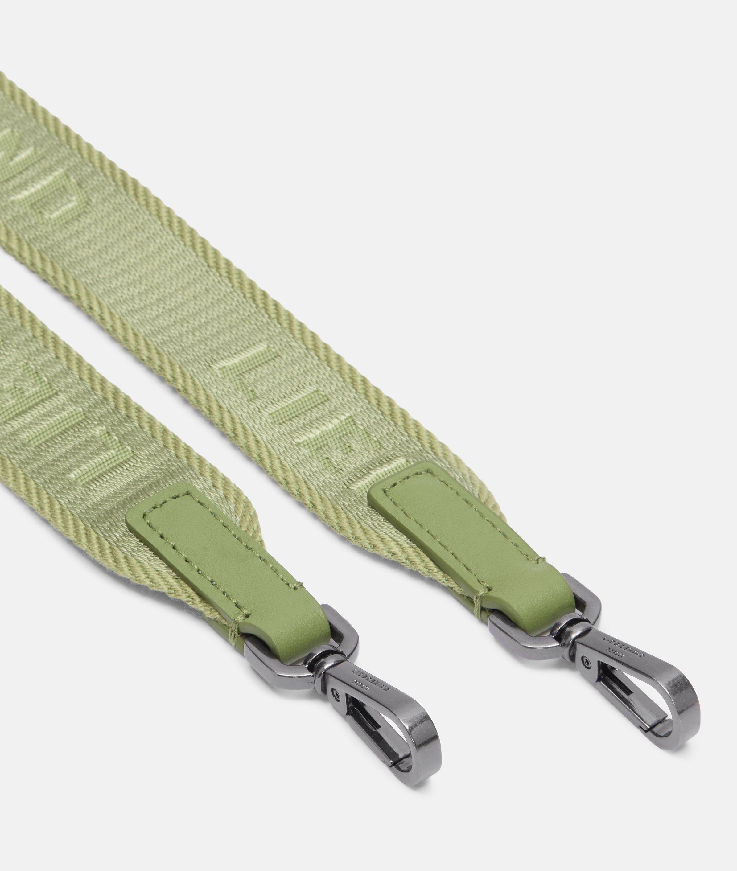 Schultergurt mit Logo in grün & blau