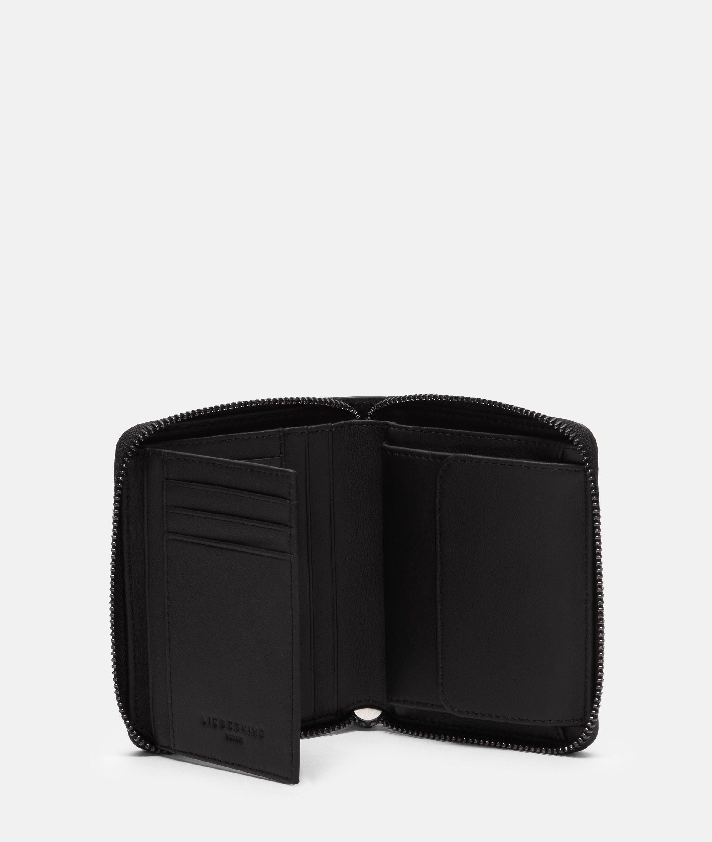 Conny purse M in black, beige & brown