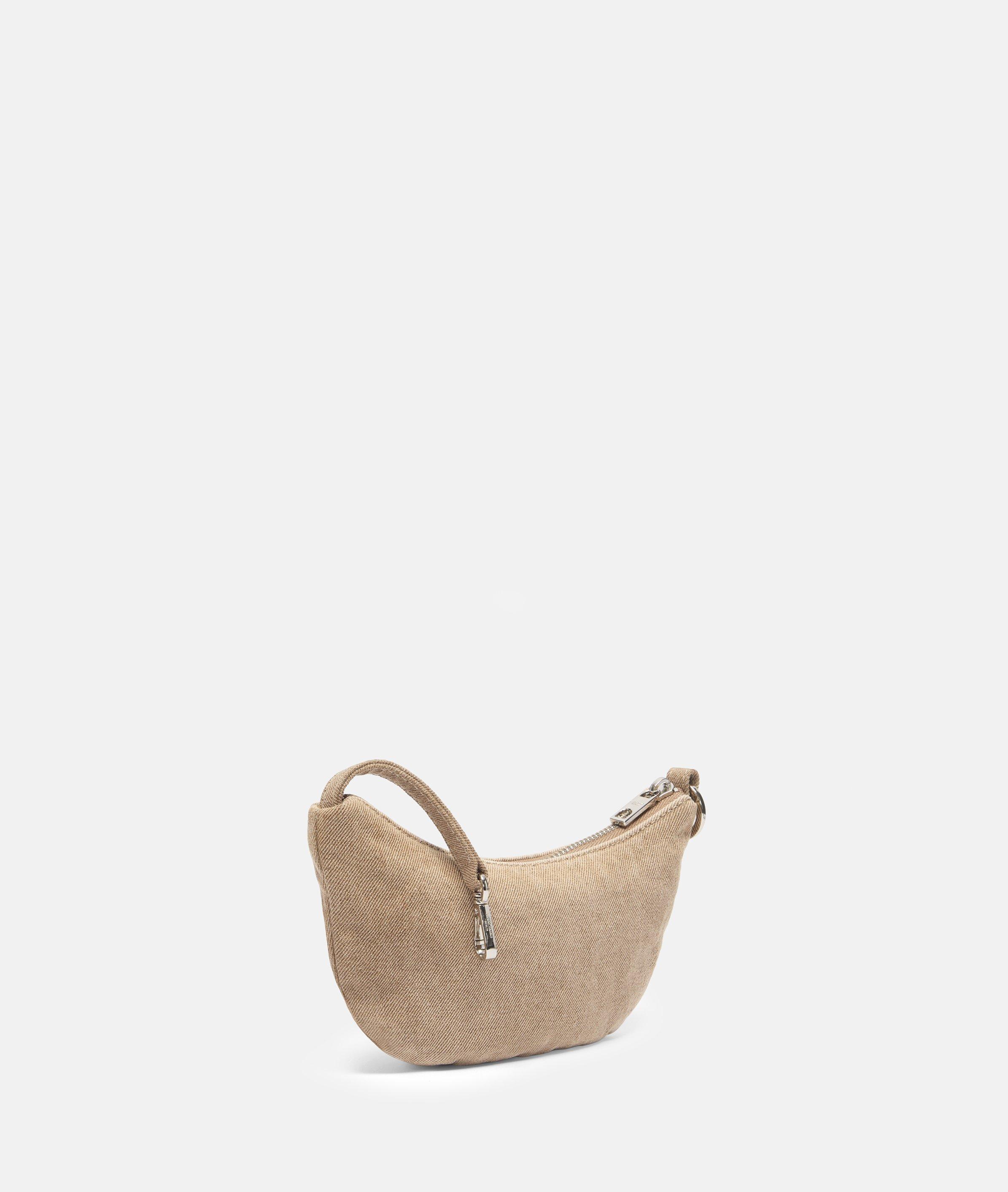 Denim Luna Pendant in beige & blue