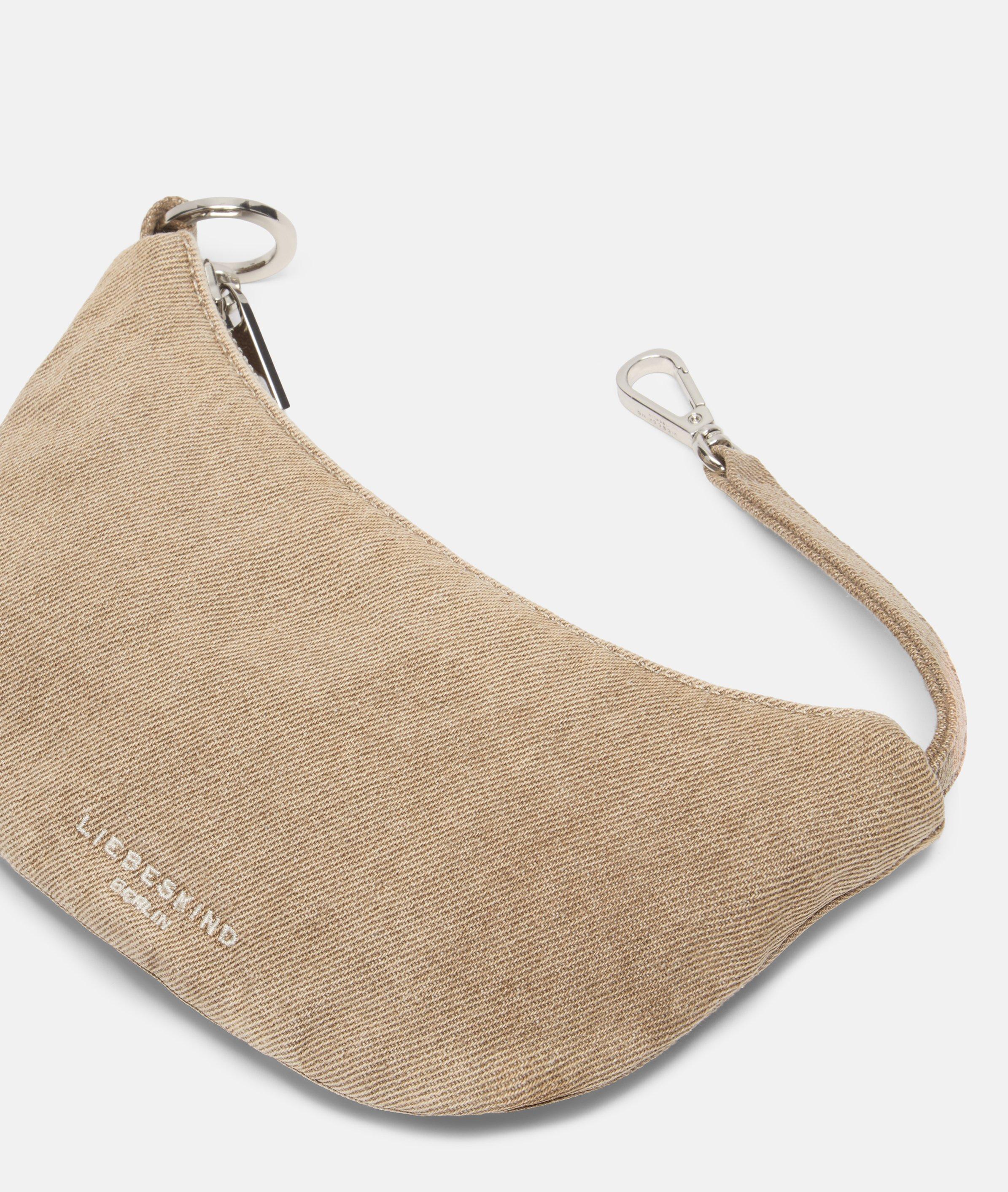 Denim Luna Pendant in beige & blue