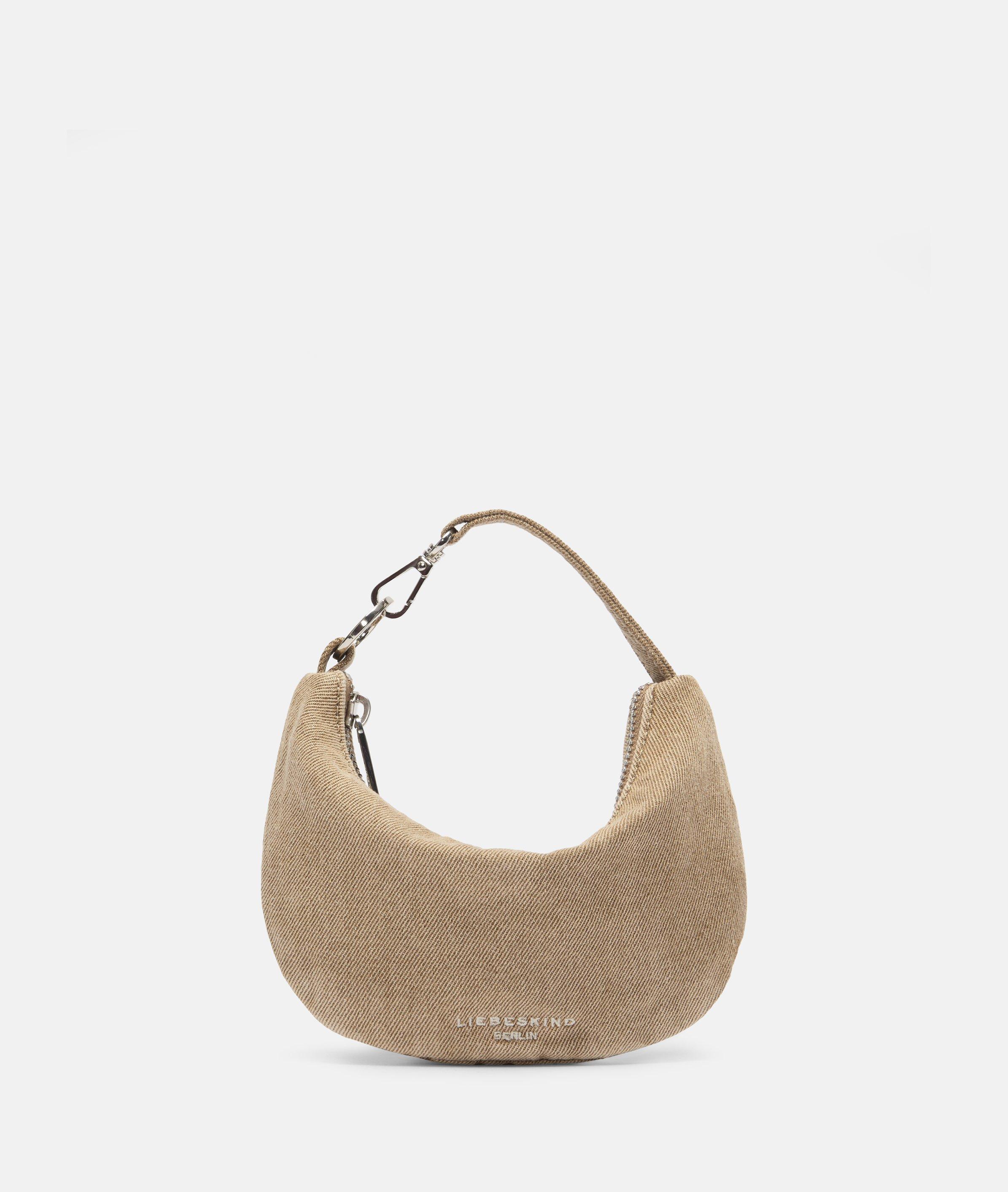 Denim Luna Pendant in beige & blue