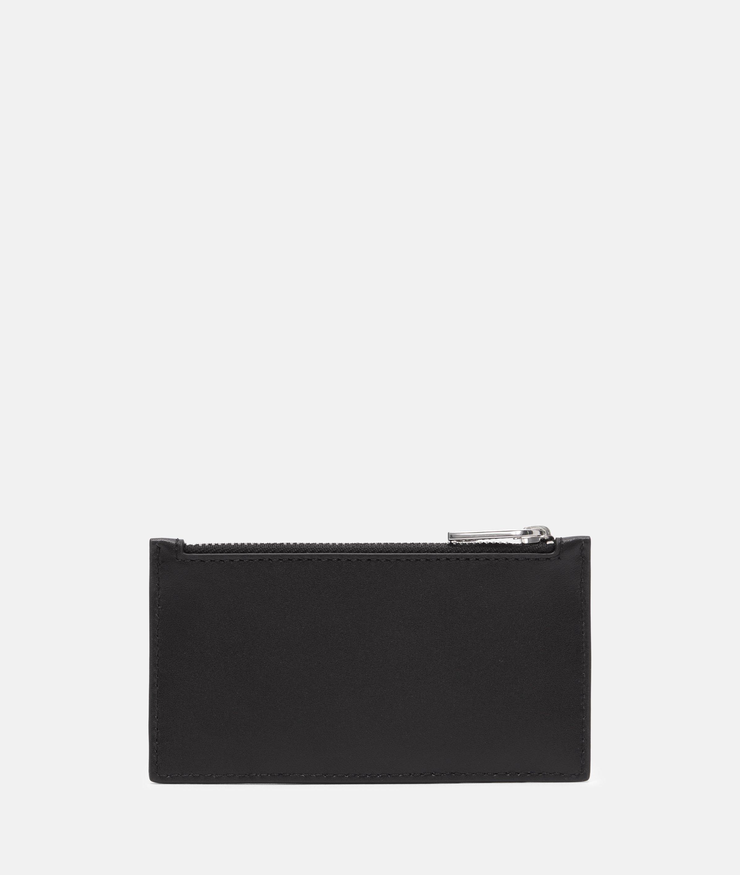 Geldbörse XS in schwarz, braun & beige