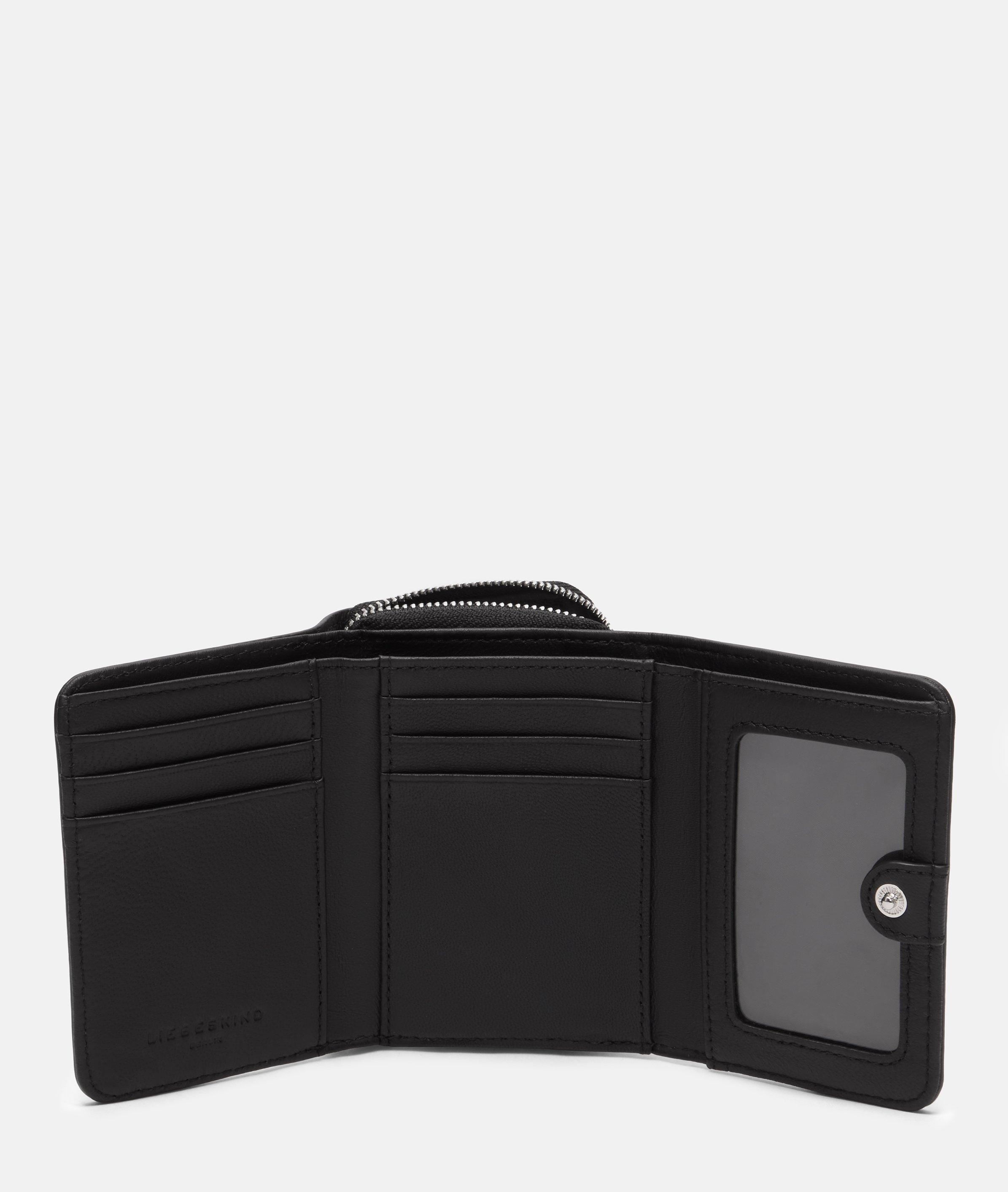 Pablita Geldbörse M in schwarz & beige