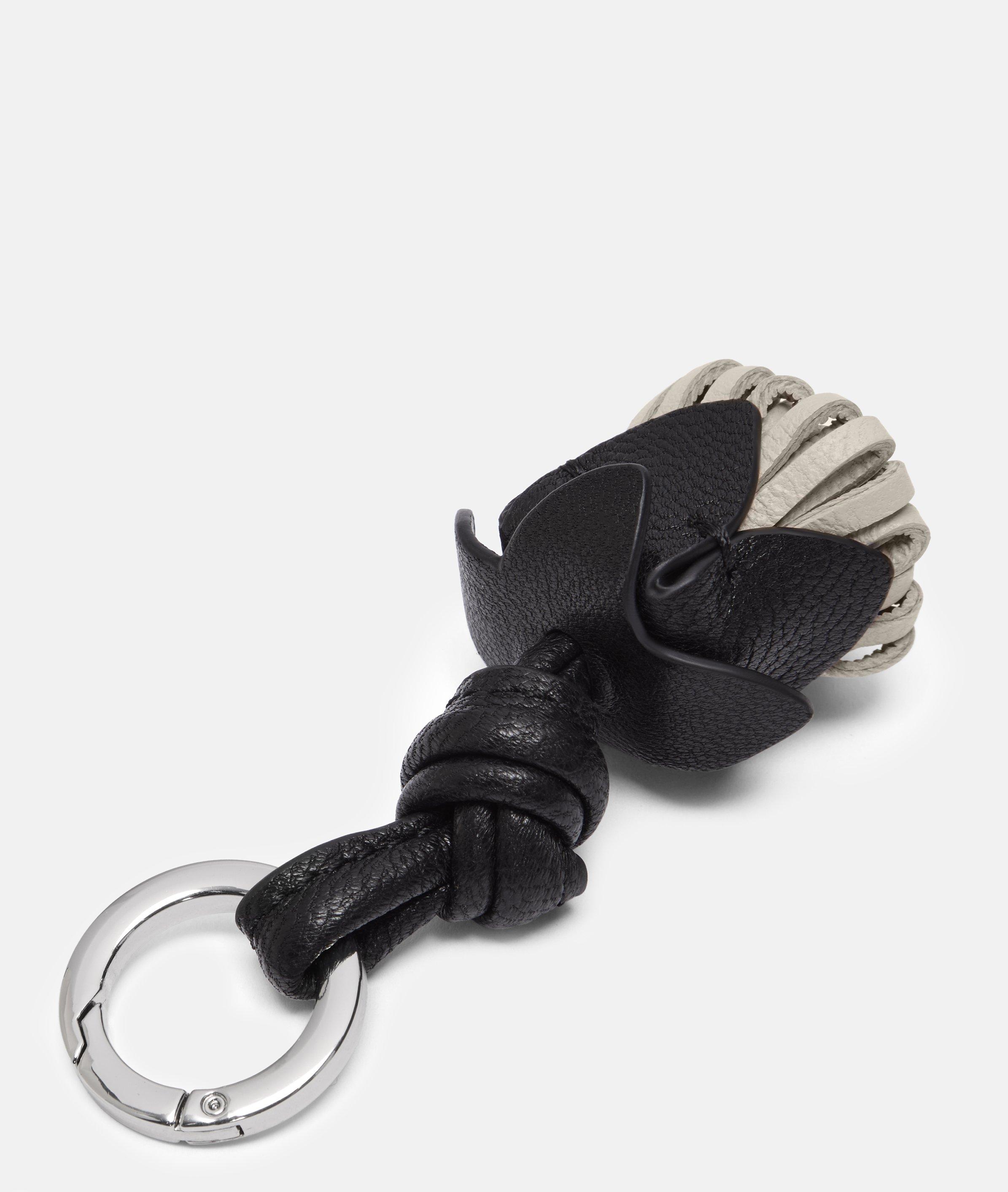 Flower Pendant in schwarz & grün