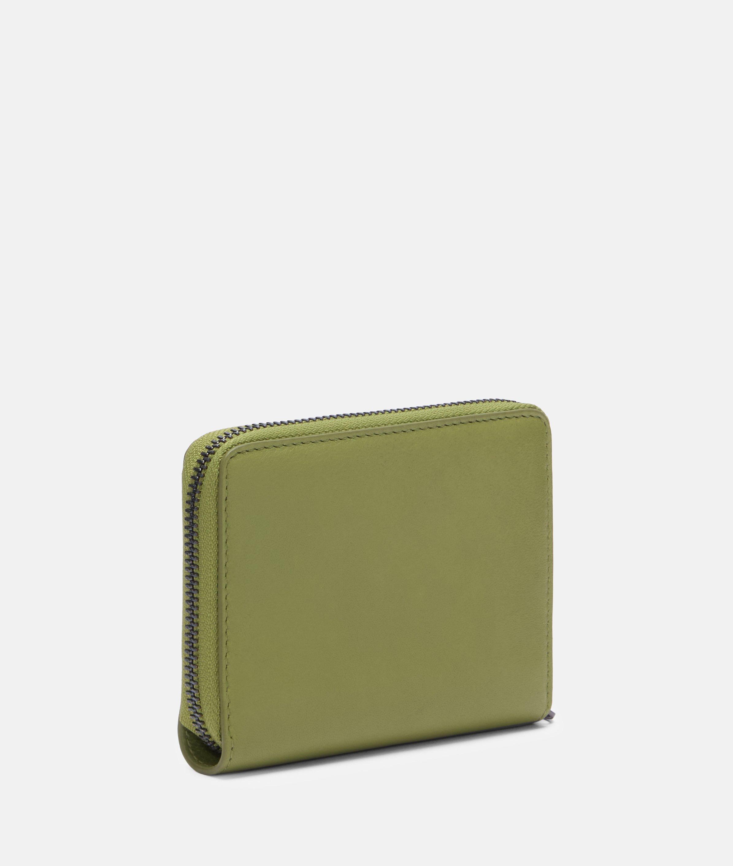 Conny Geldbörse M in grün, beige, braun, blau, braun & schwarz