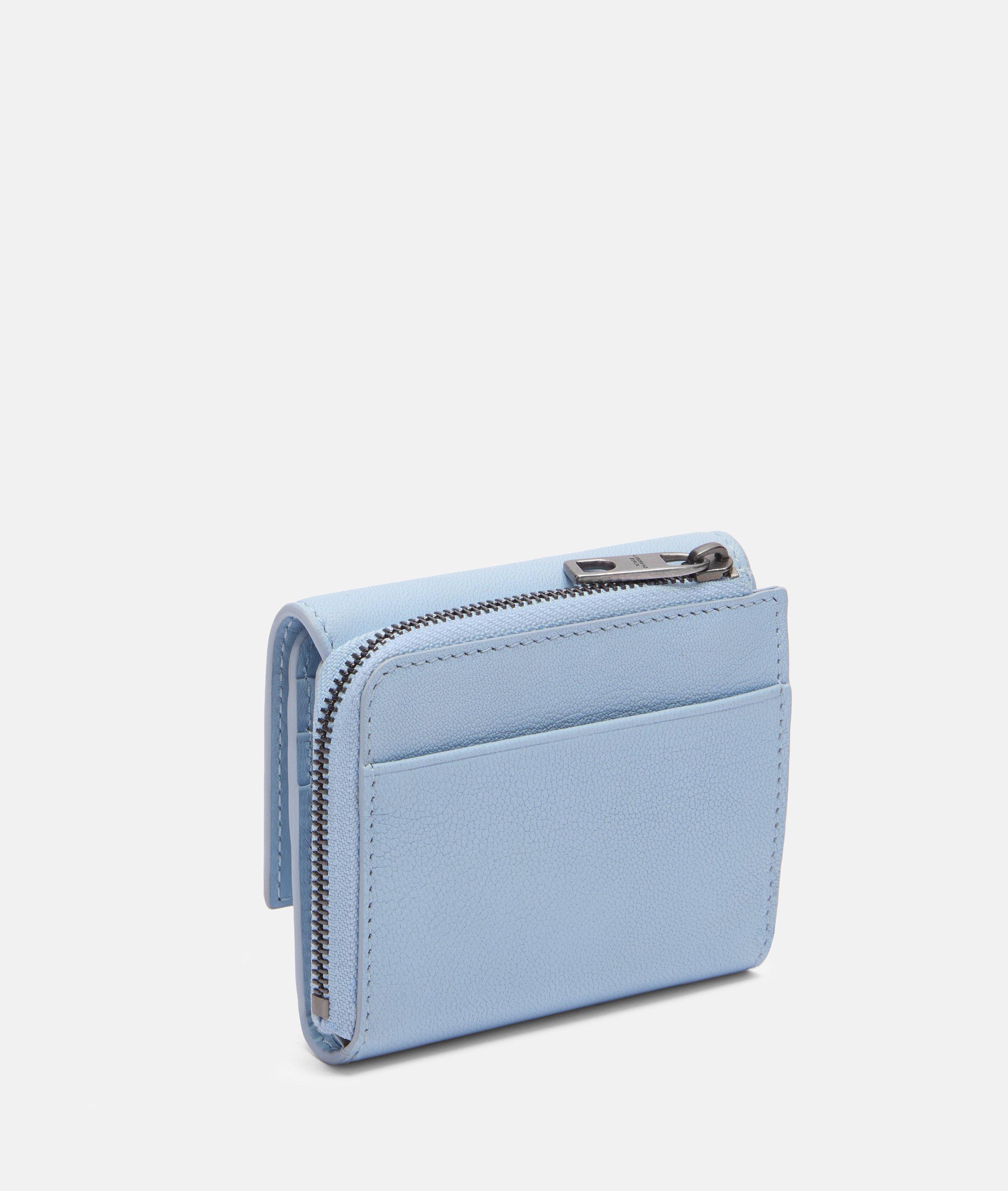 Alva Geldbörse M in blau, braun & beige