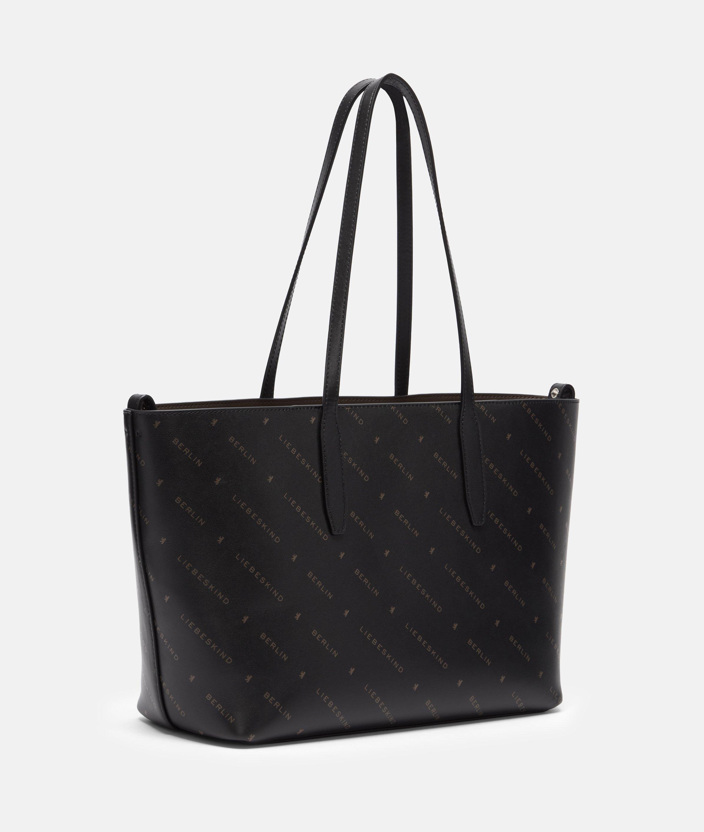 Monogram Shopper M in schwarz & braun