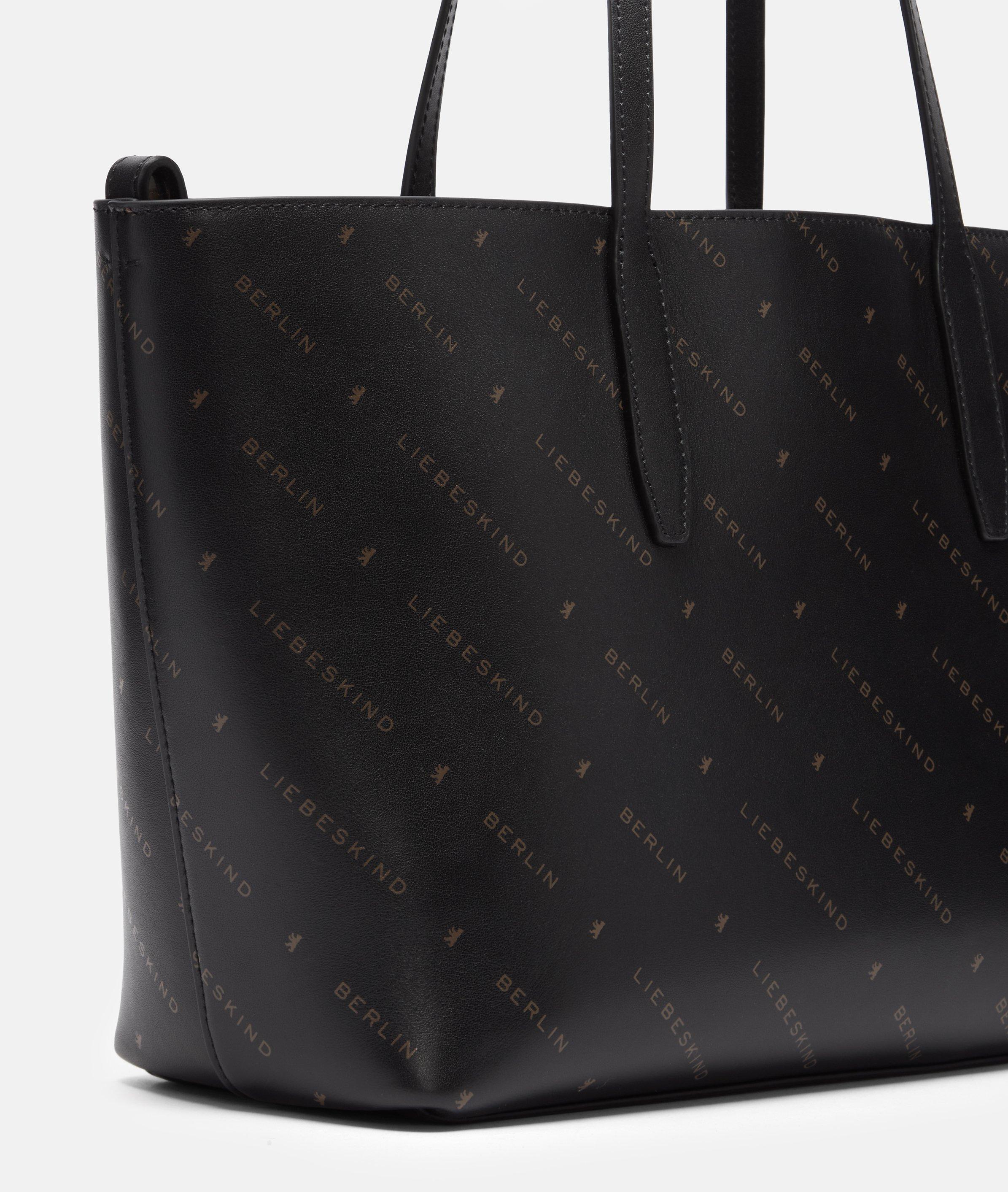 Monogram Shopper M in schwarz & braun