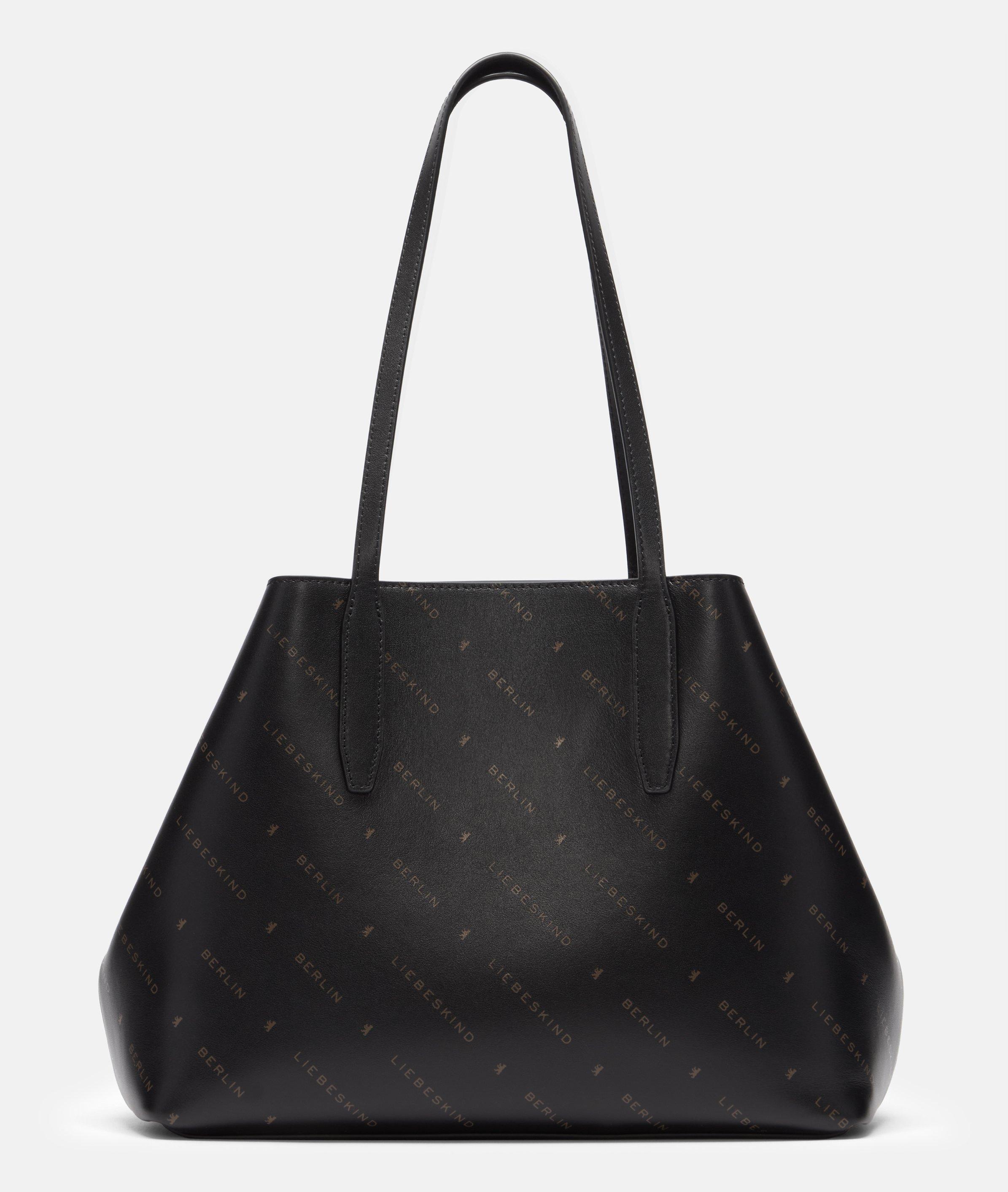 Monogram Shopper M in schwarz & braun