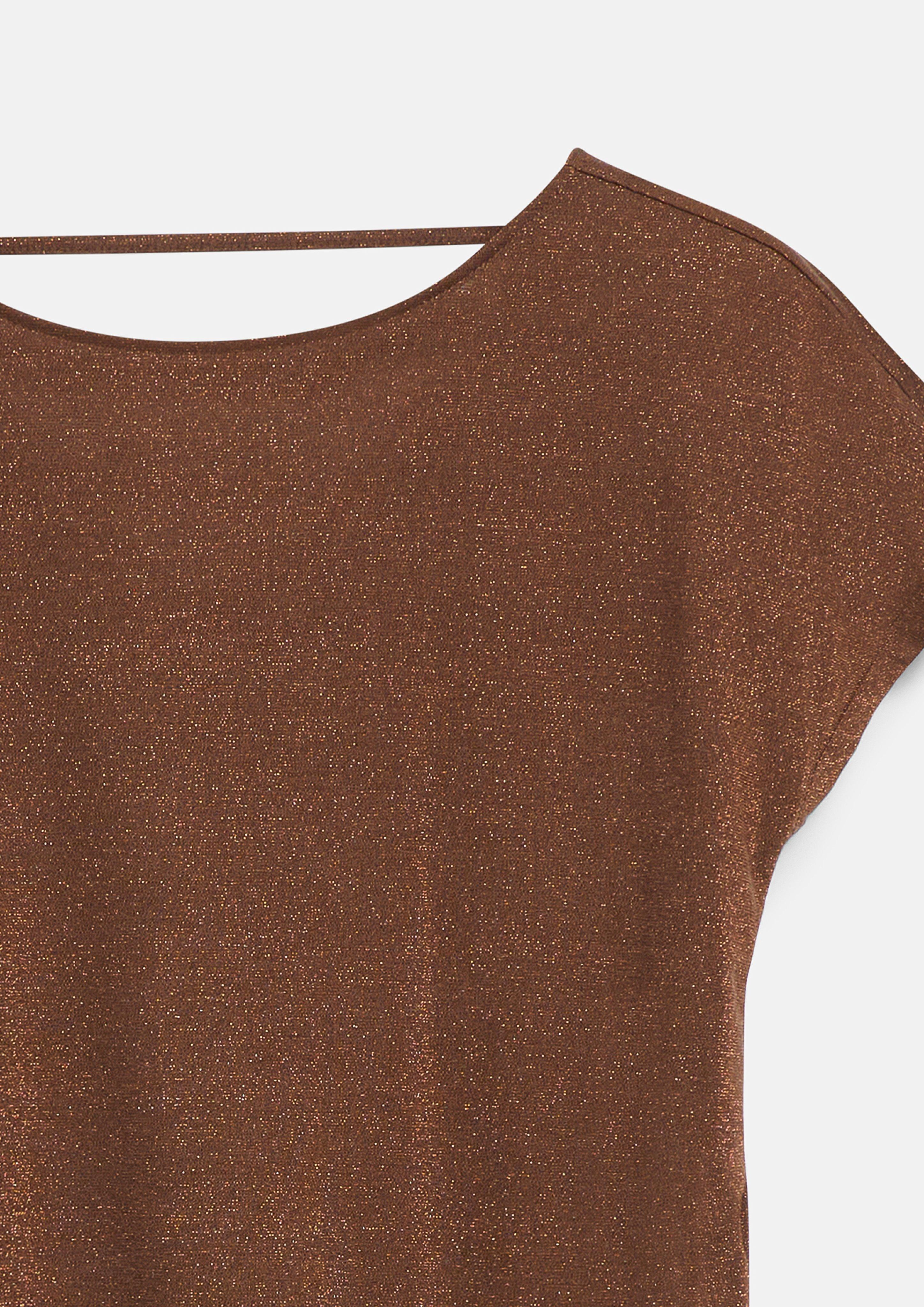 Damen T-Shirt in braun von s.Oliver BLACK LABEL