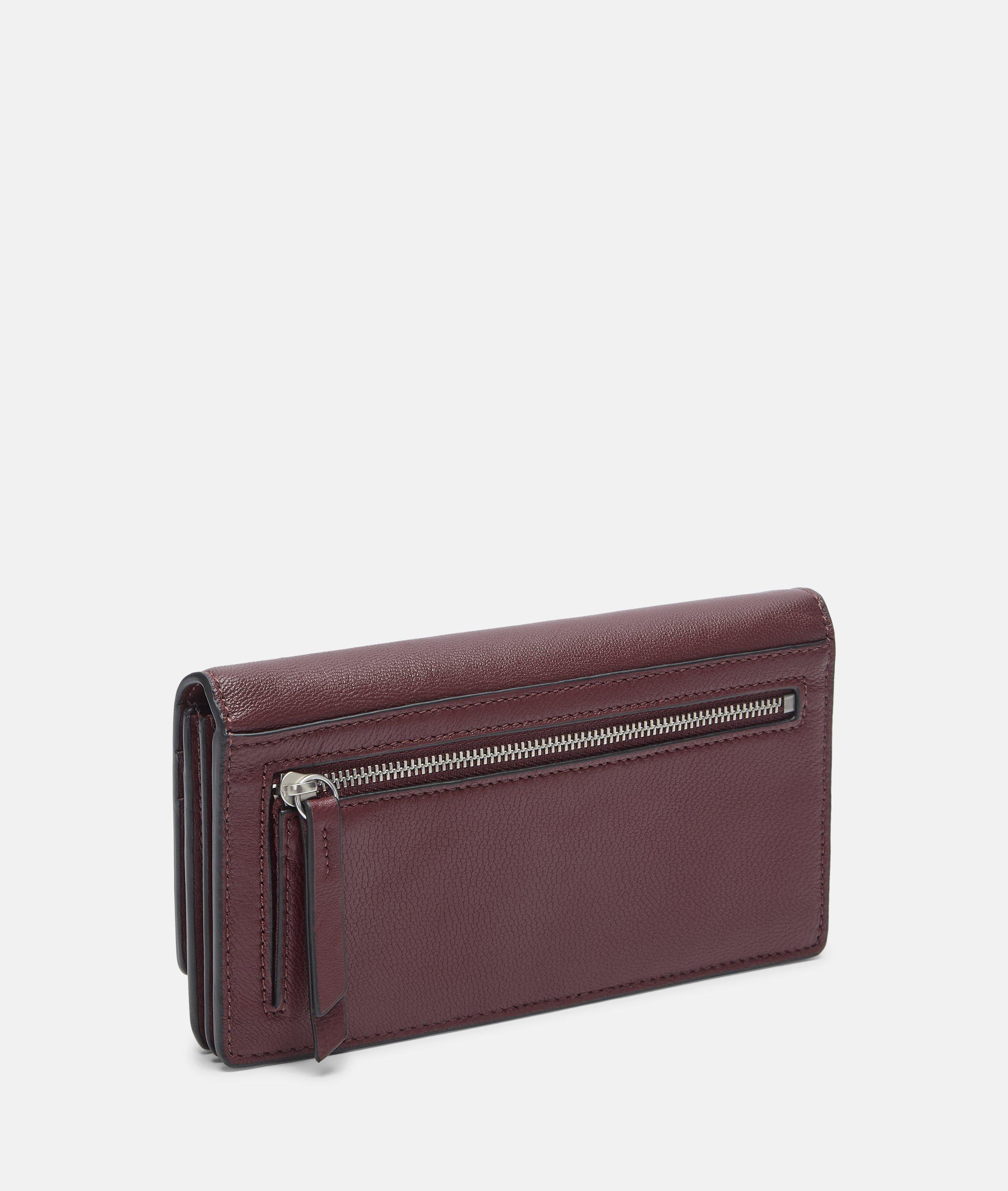 Portemonnee in rood & blauw