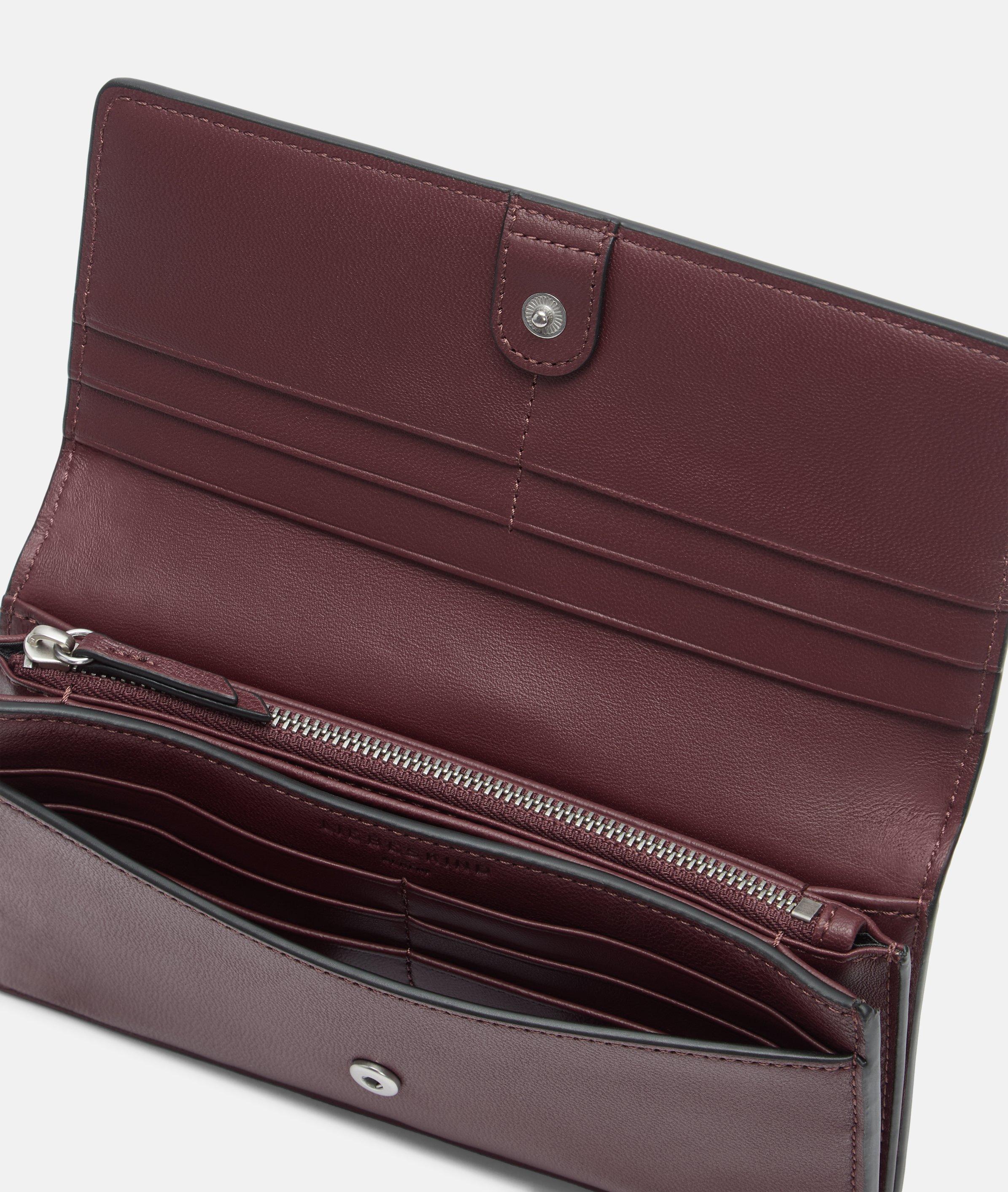 Portemonnee in rood & blauw