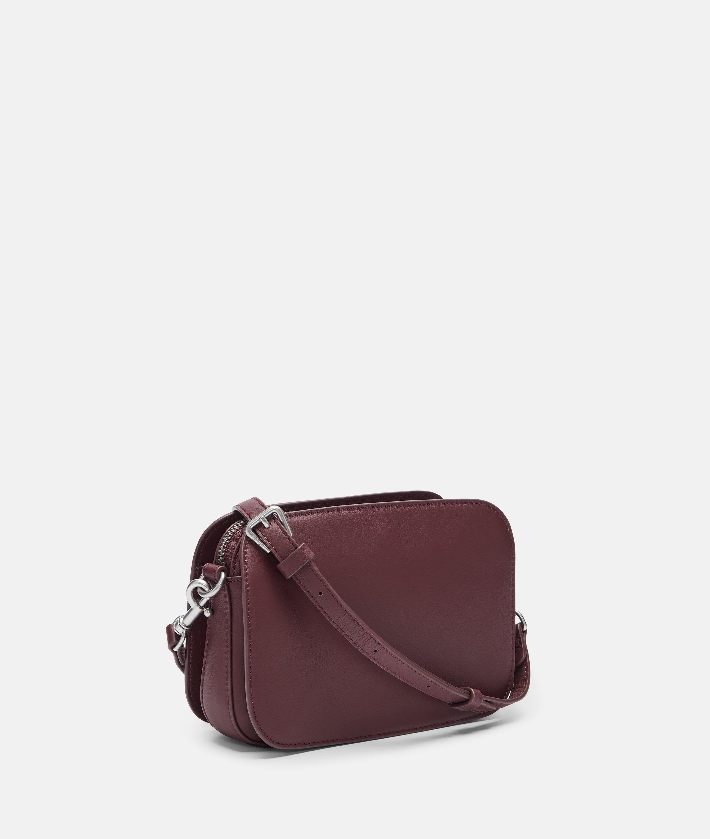 Luka Crossbody S in rot & braun