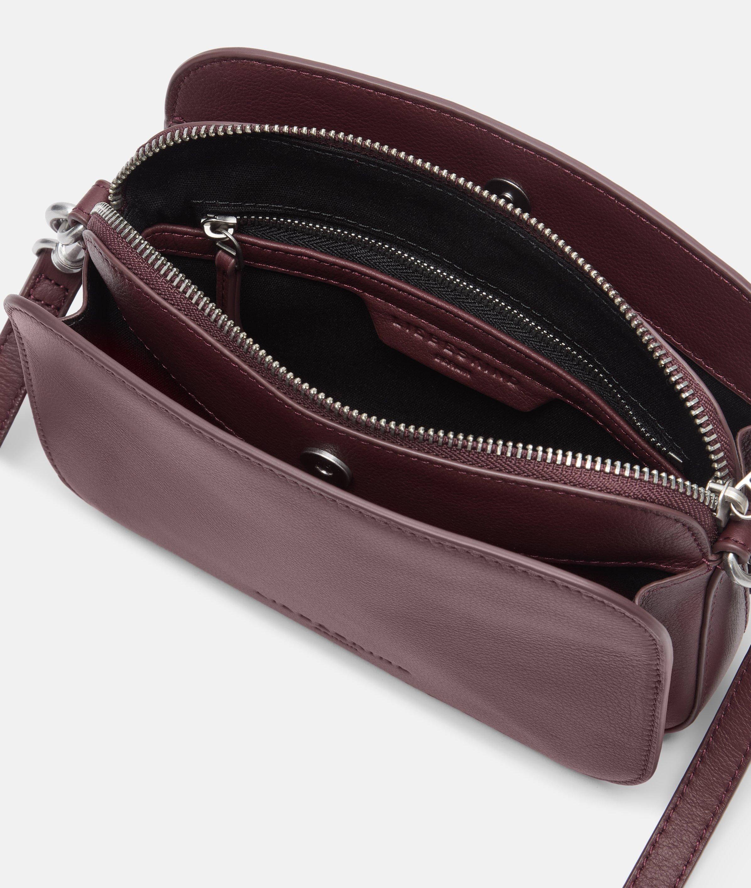 Luka Crossbody S in rot & braun