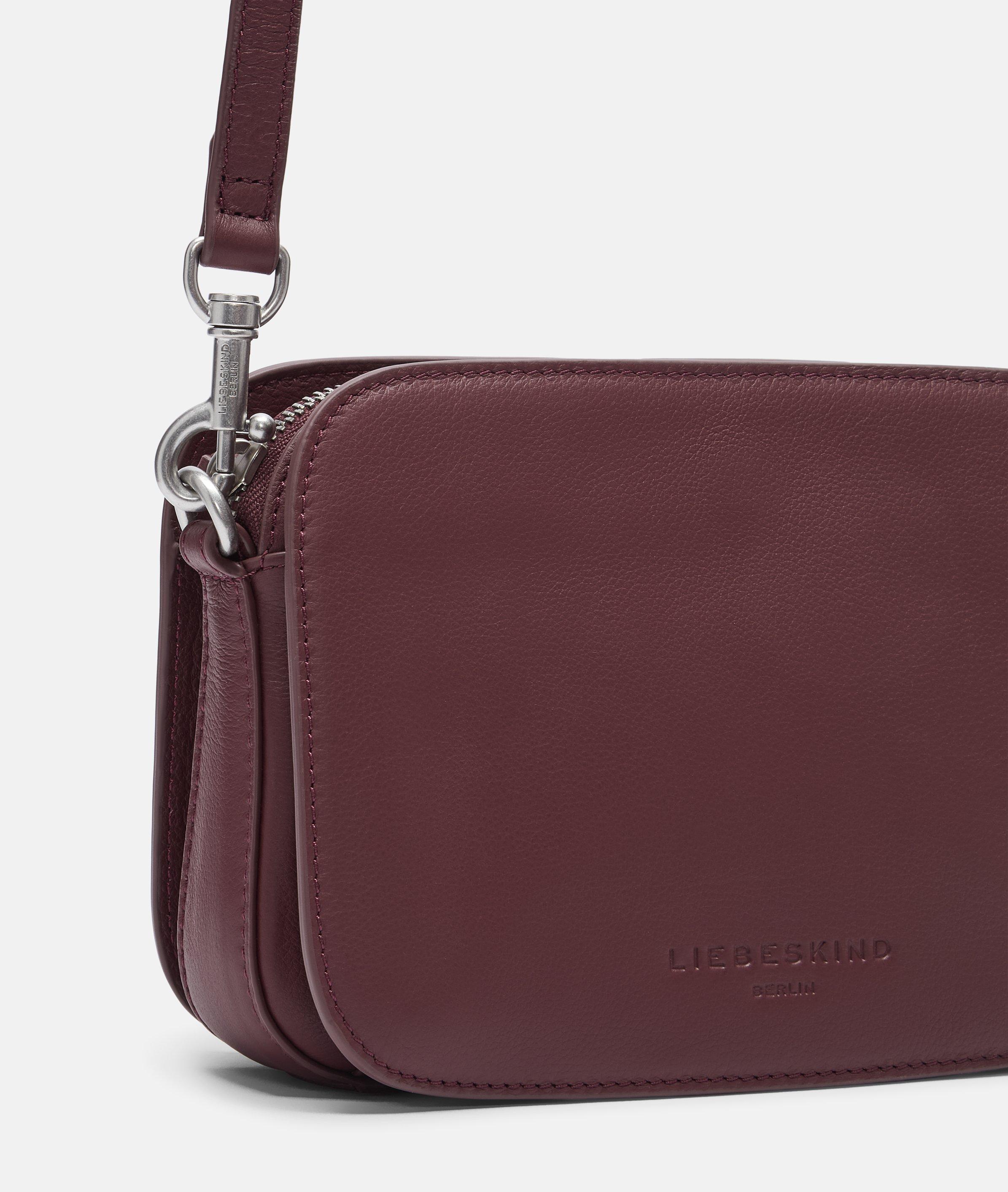 Luka Crossbody S in rot & braun