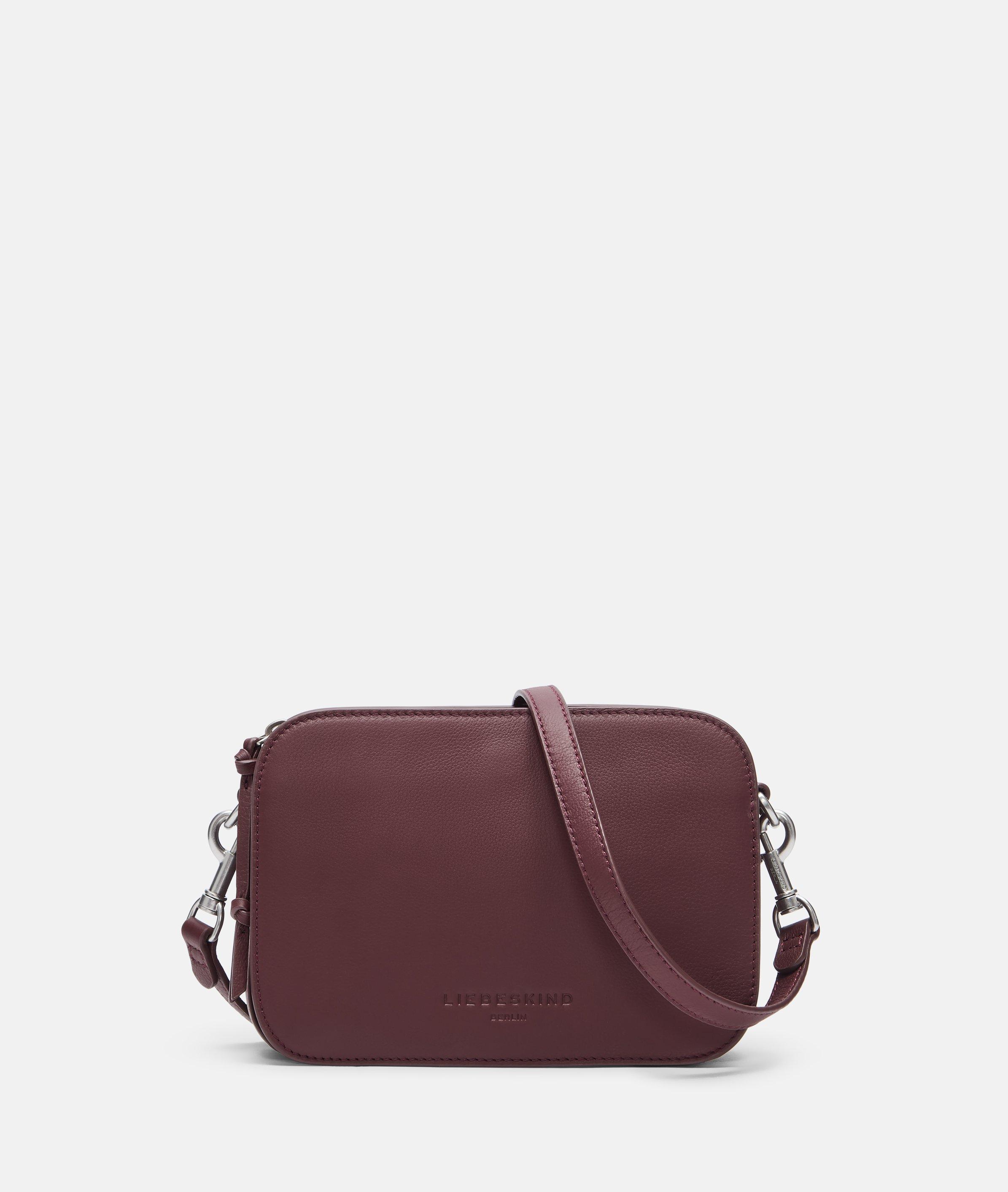 Luka Crossbody S in rot & braun
