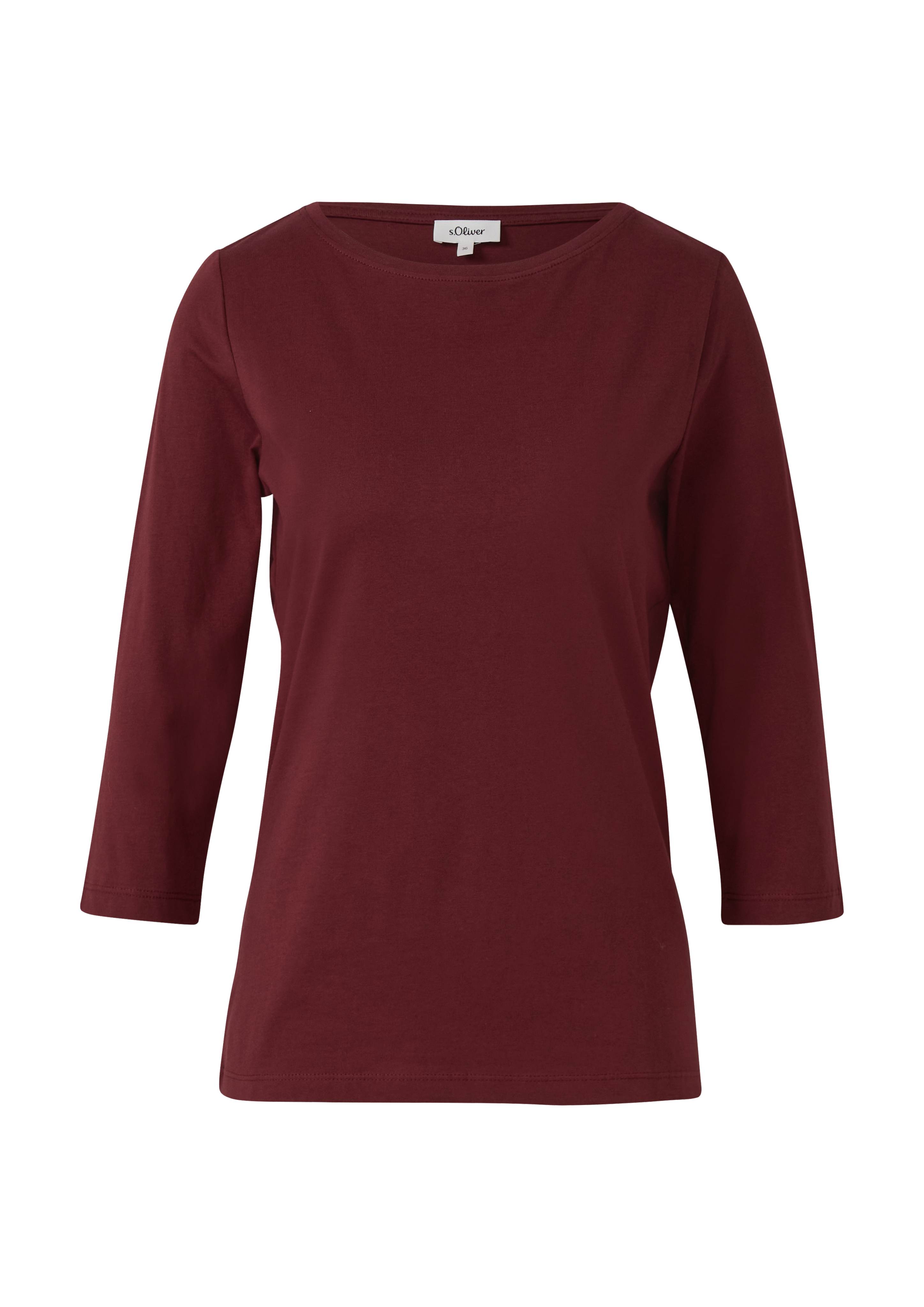 Slank katoenen T-shirt