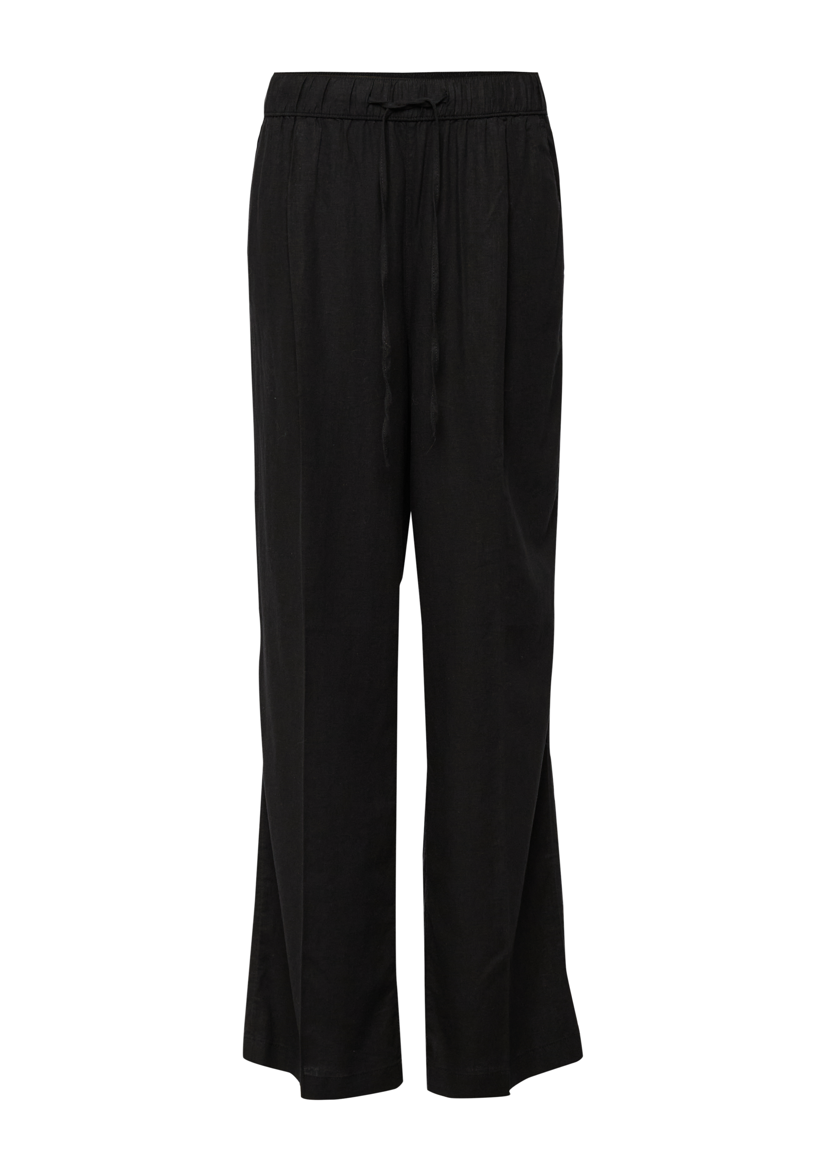 s.Oliver Leinenmix-Hose Mit Elastischem Bund