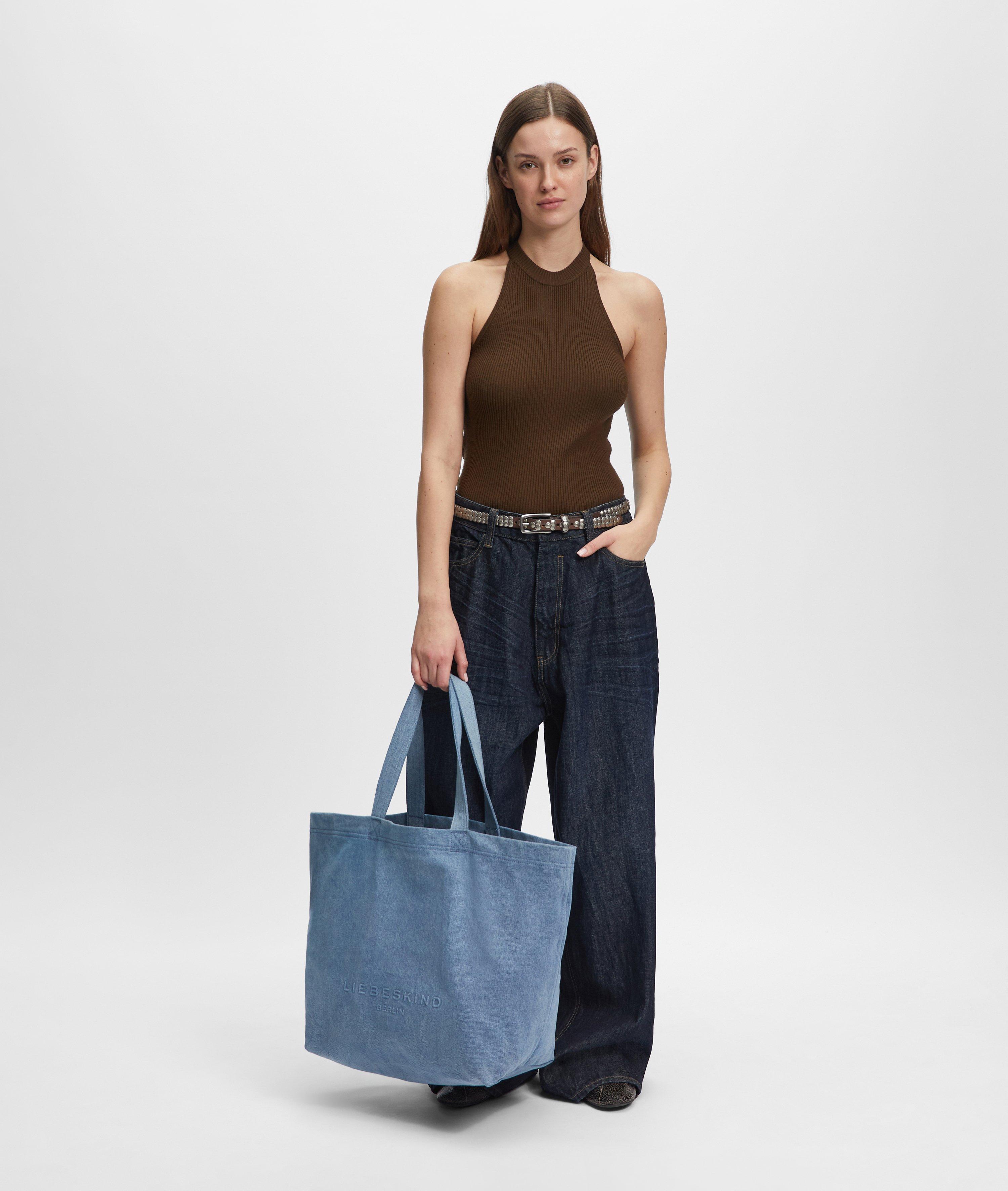 LIEBESKIND BERLIN Denim Shopper XL