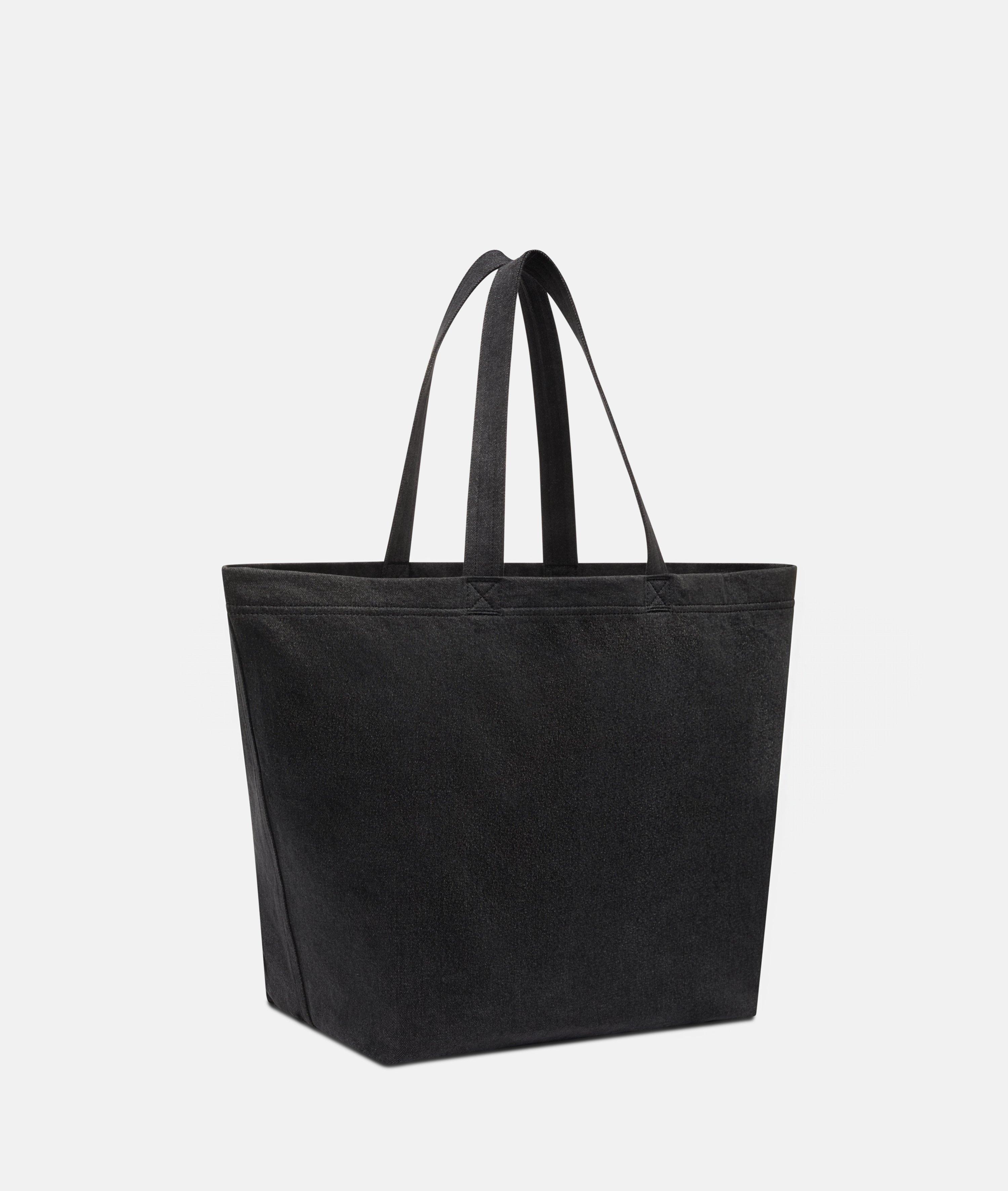 Denim Shopper XL in schwarz & blau