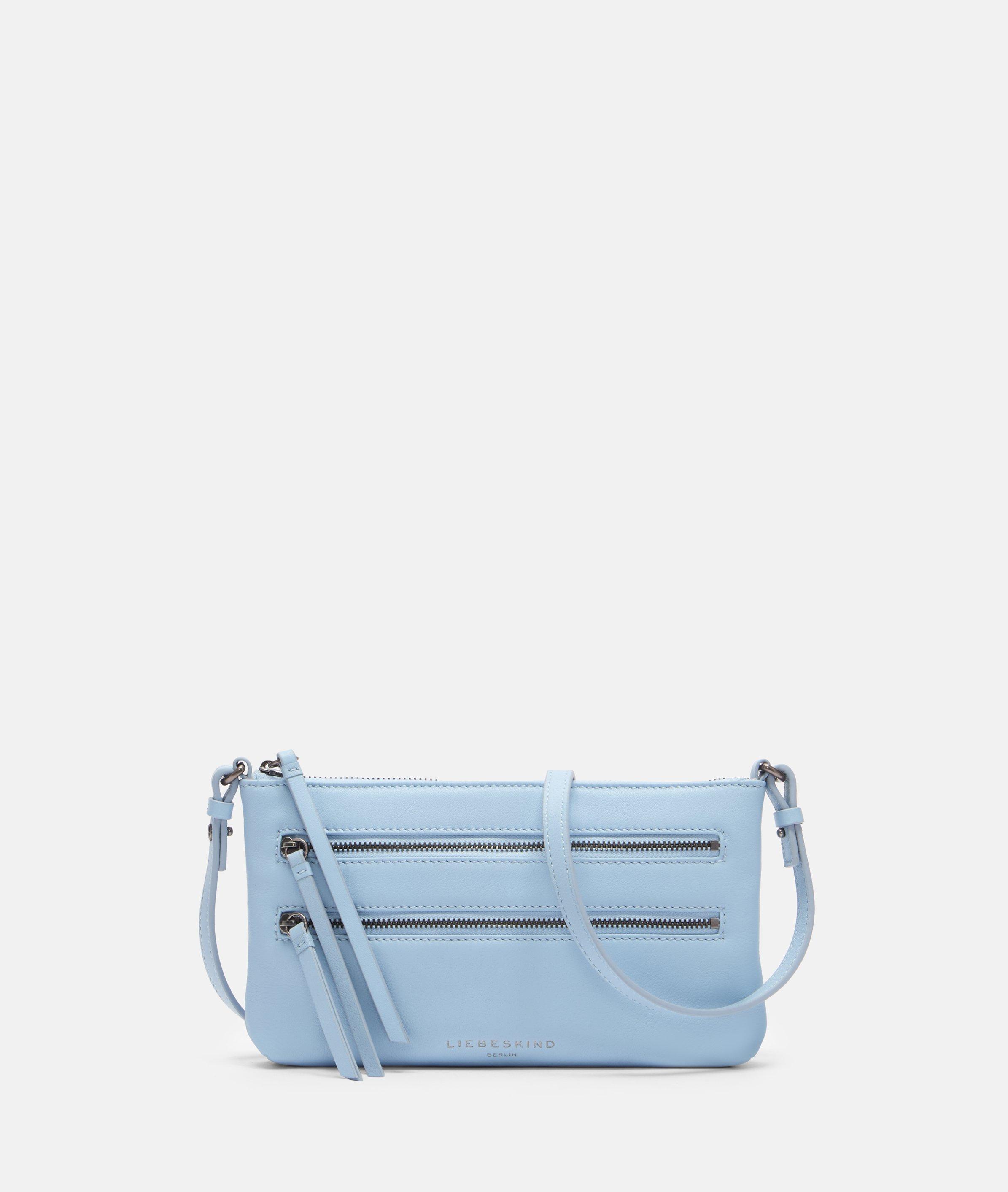 Single Zena Crossbody S in blau, grün, schwarz, creme & braun
