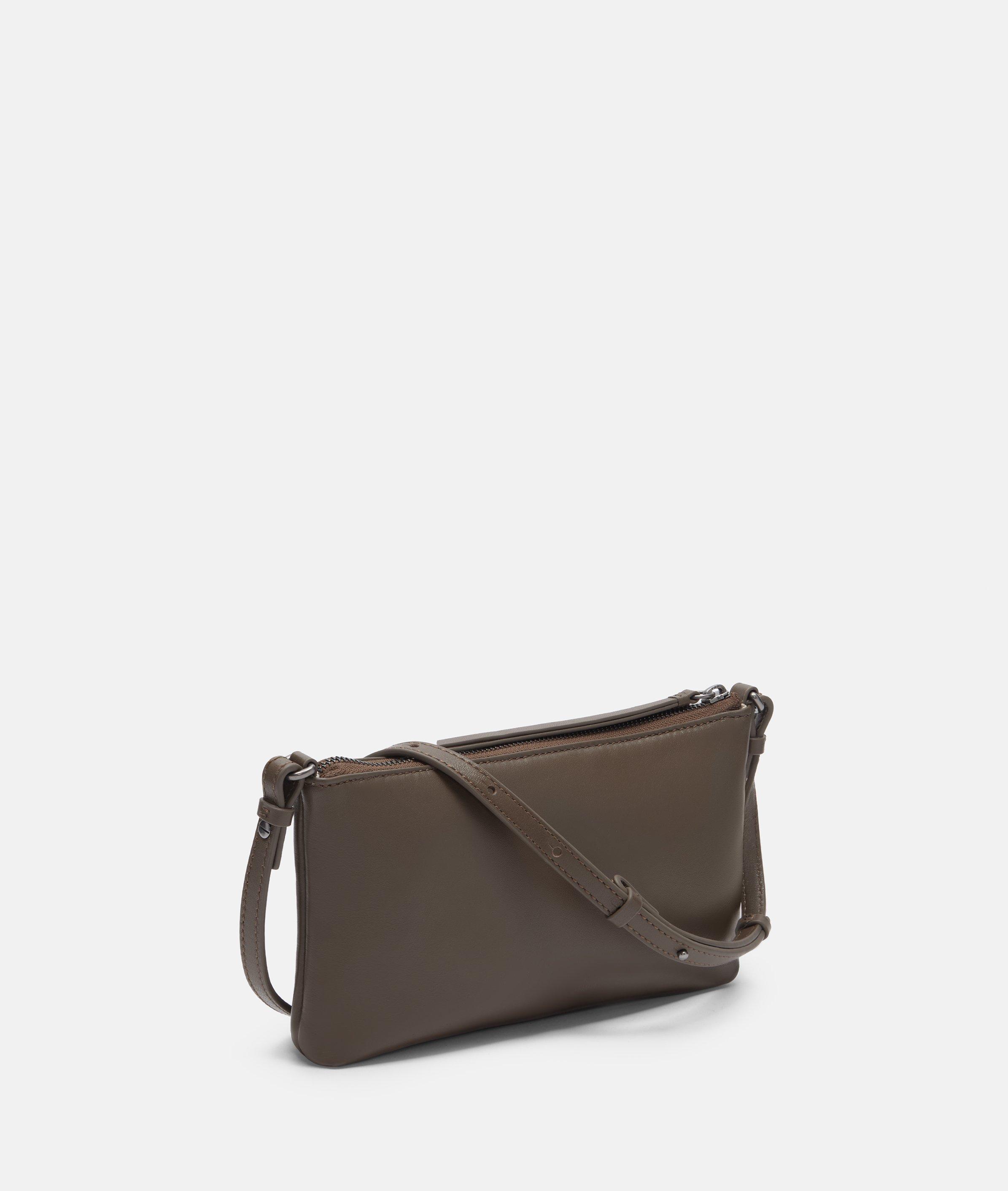 Single Zena Crossbody S in braun, grün, schwarz, creme & blau