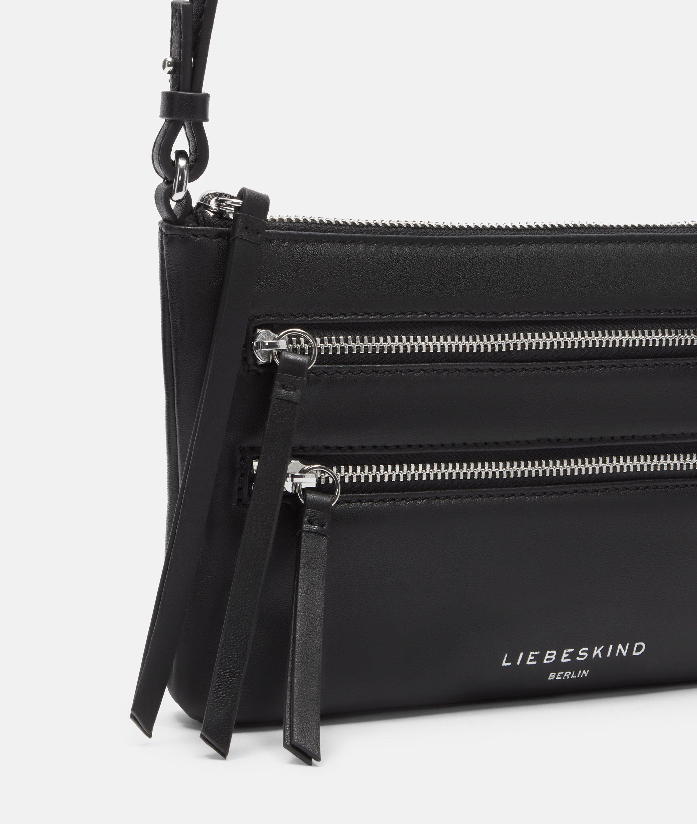 Single Zena Crossbody S in schwarz, grün, creme, braun & blau