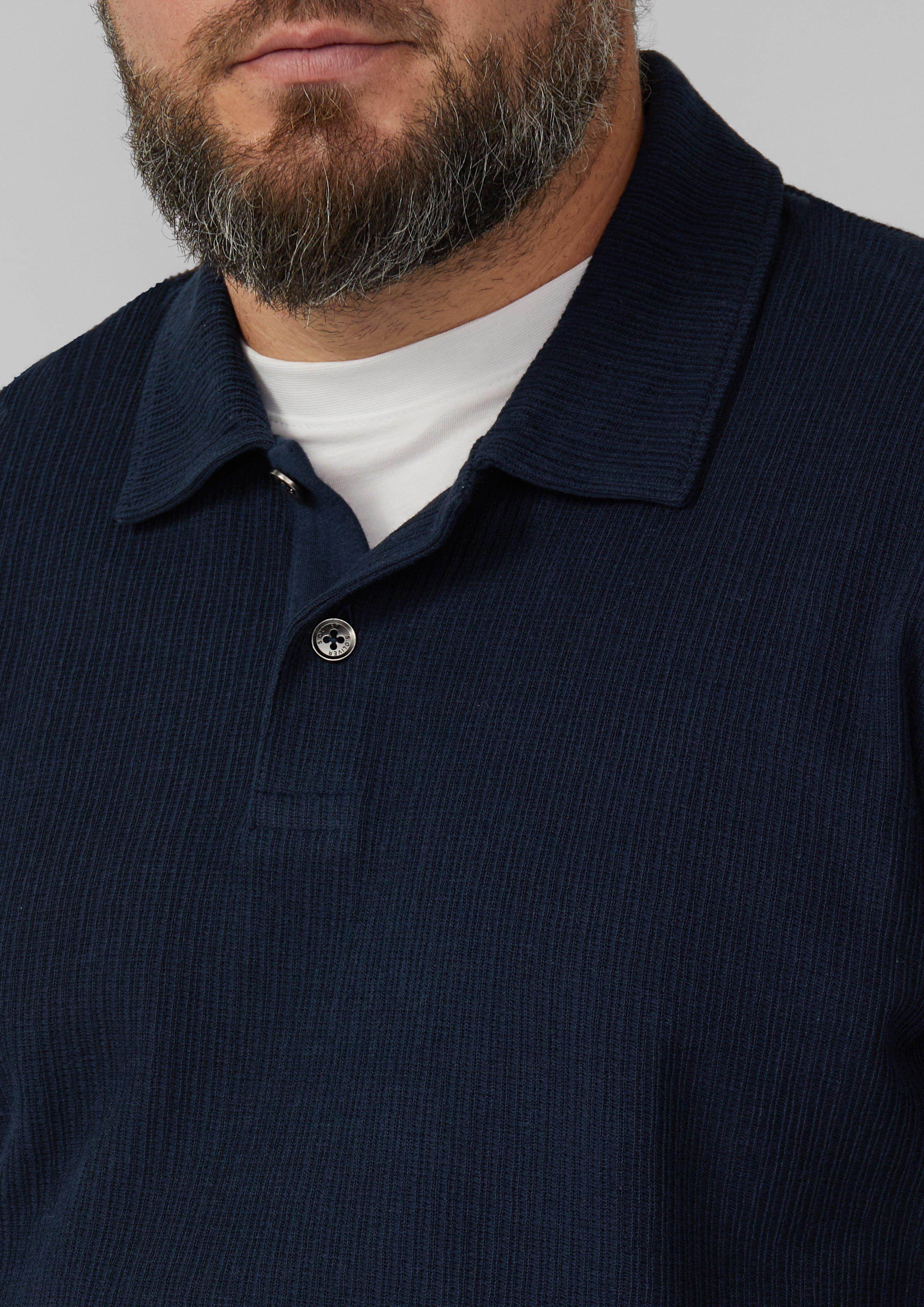 Baumwoll-Poloshirt im Relaxed Fit