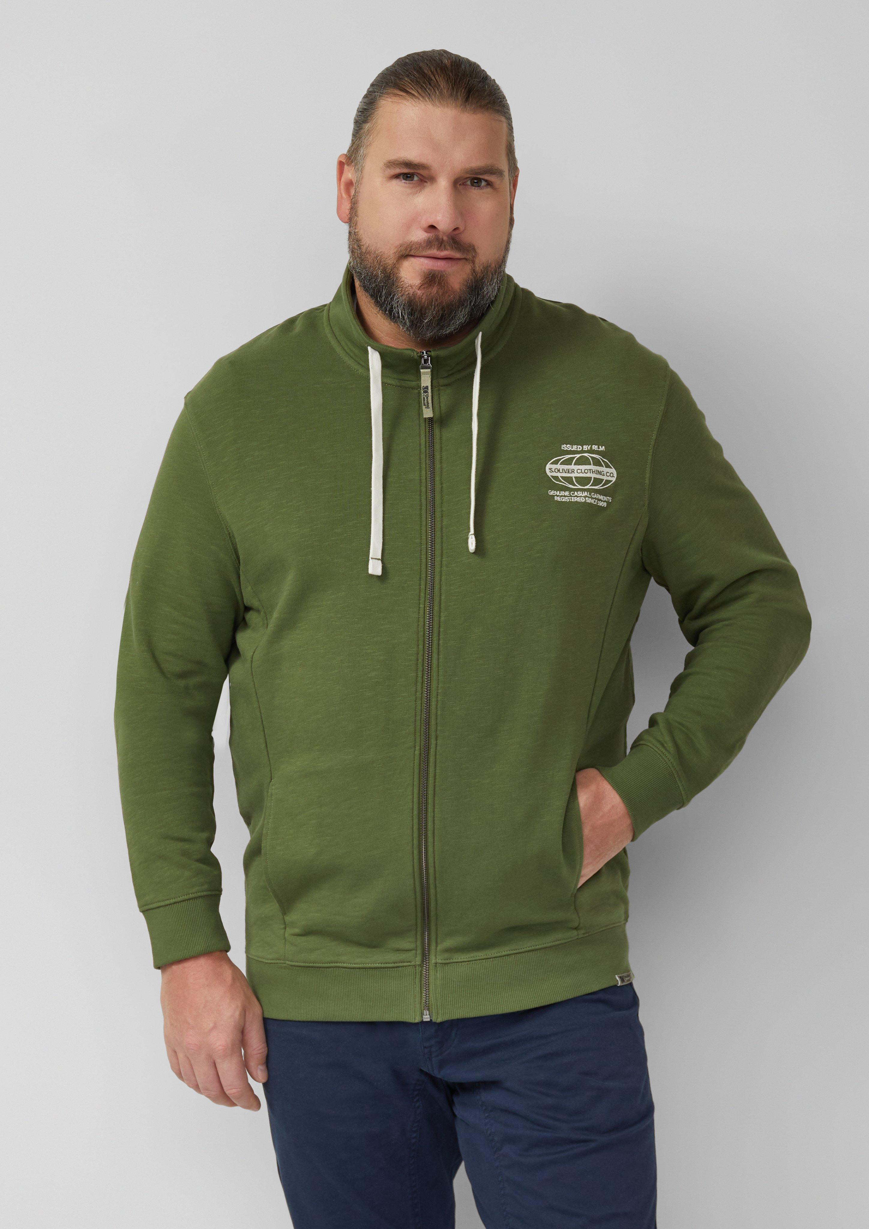 Sweatshirt jas in 79D1