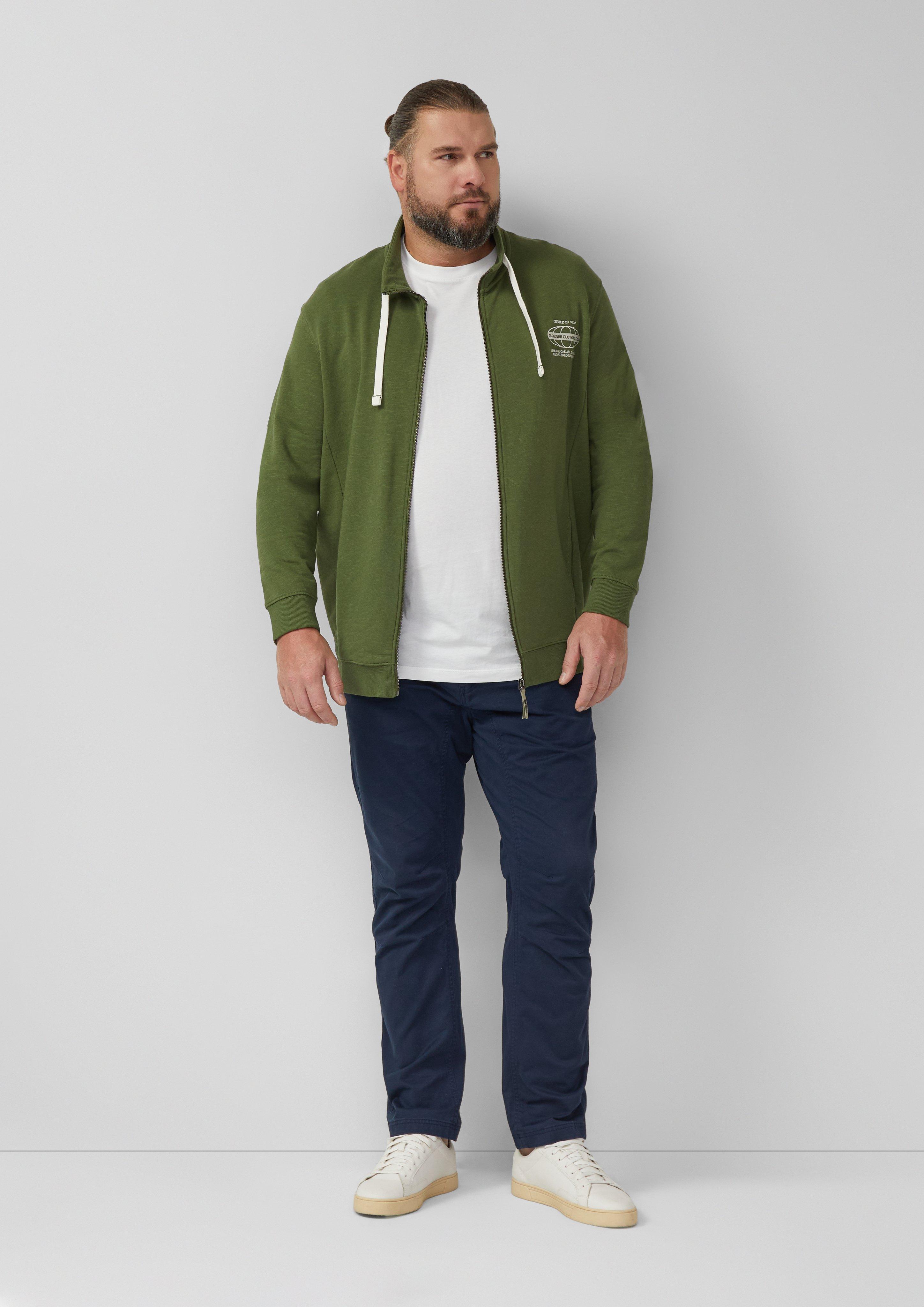 Sweatshirt jas in 79D1