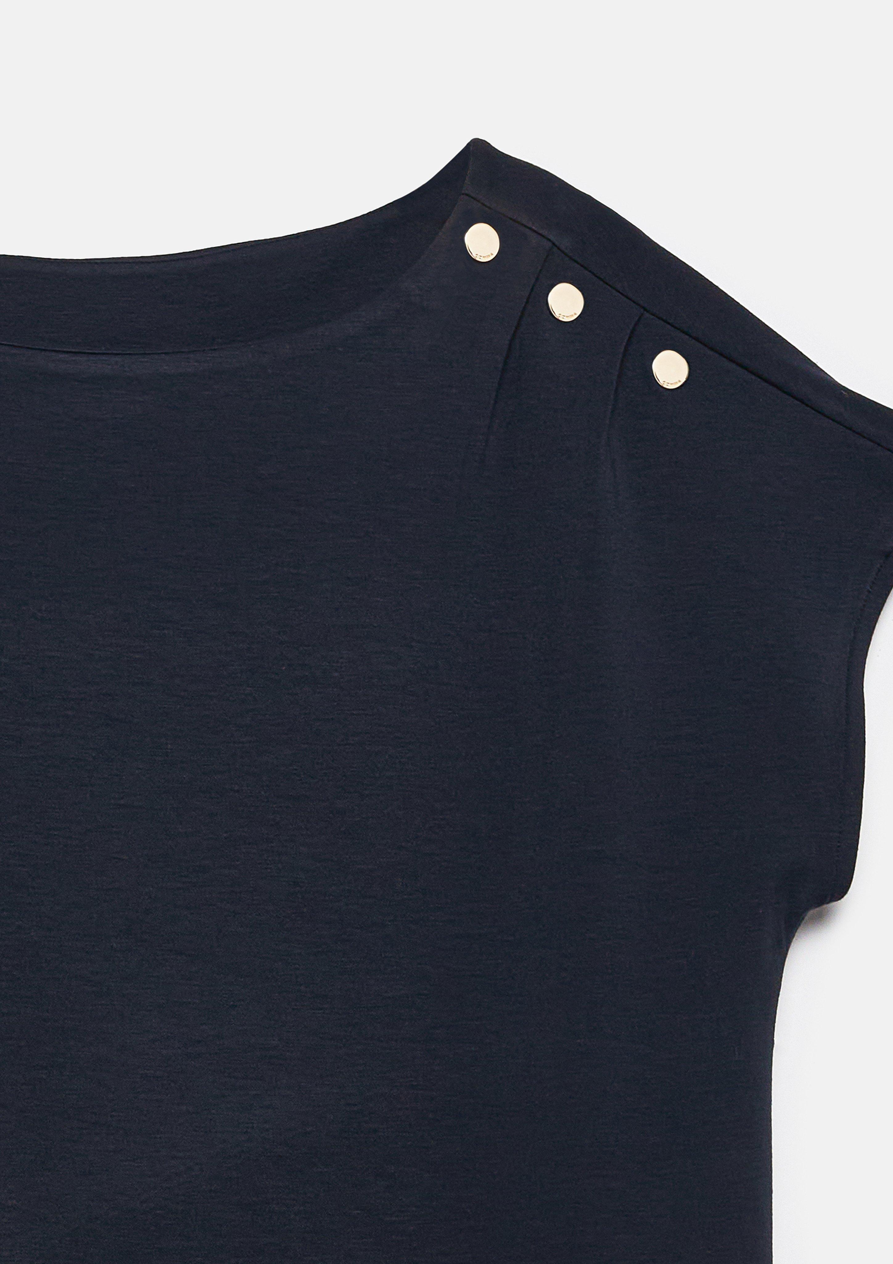 Tričko v modrá barvě od COMMA