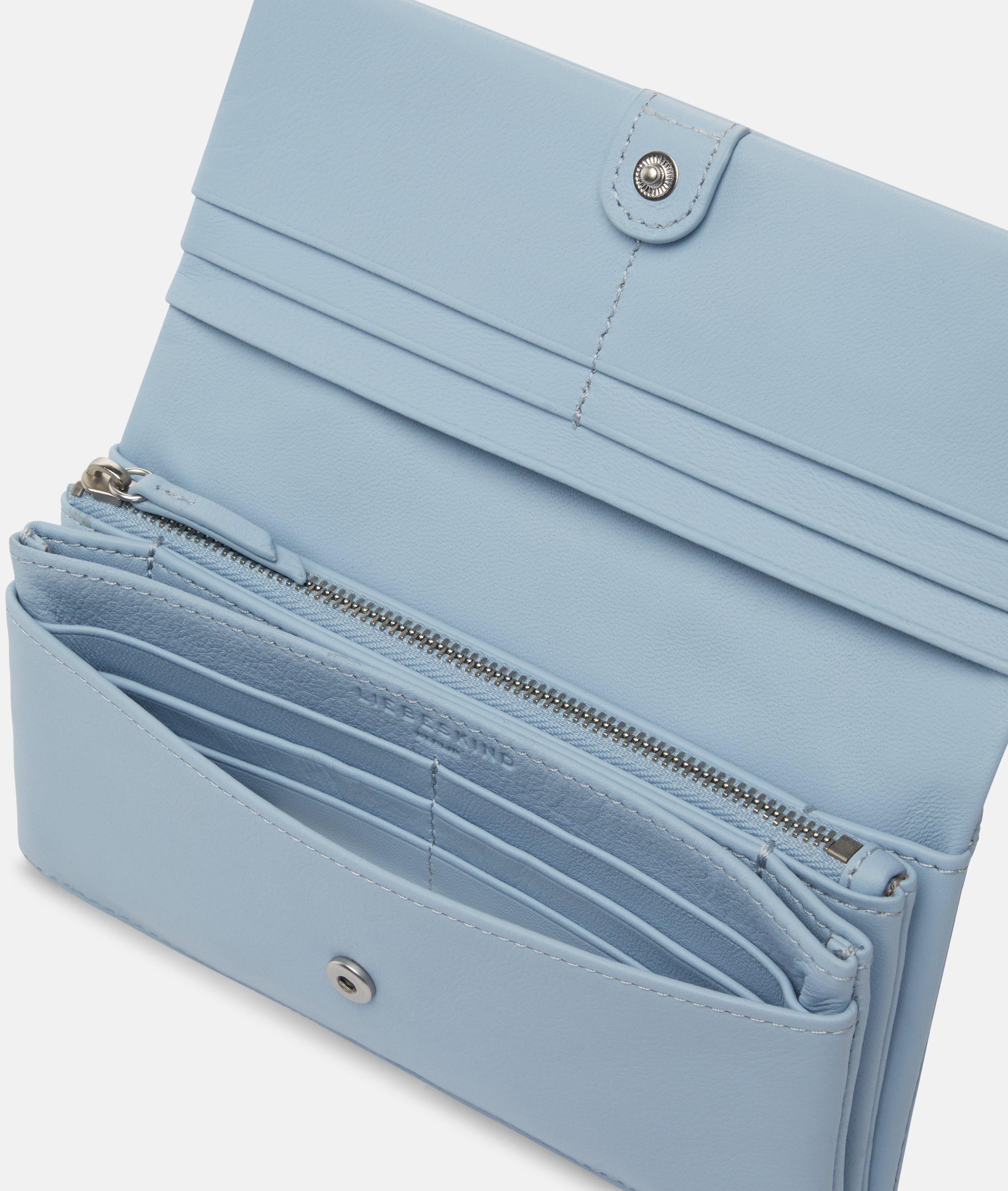 Slam Geldbörse L in blau, braun & grün