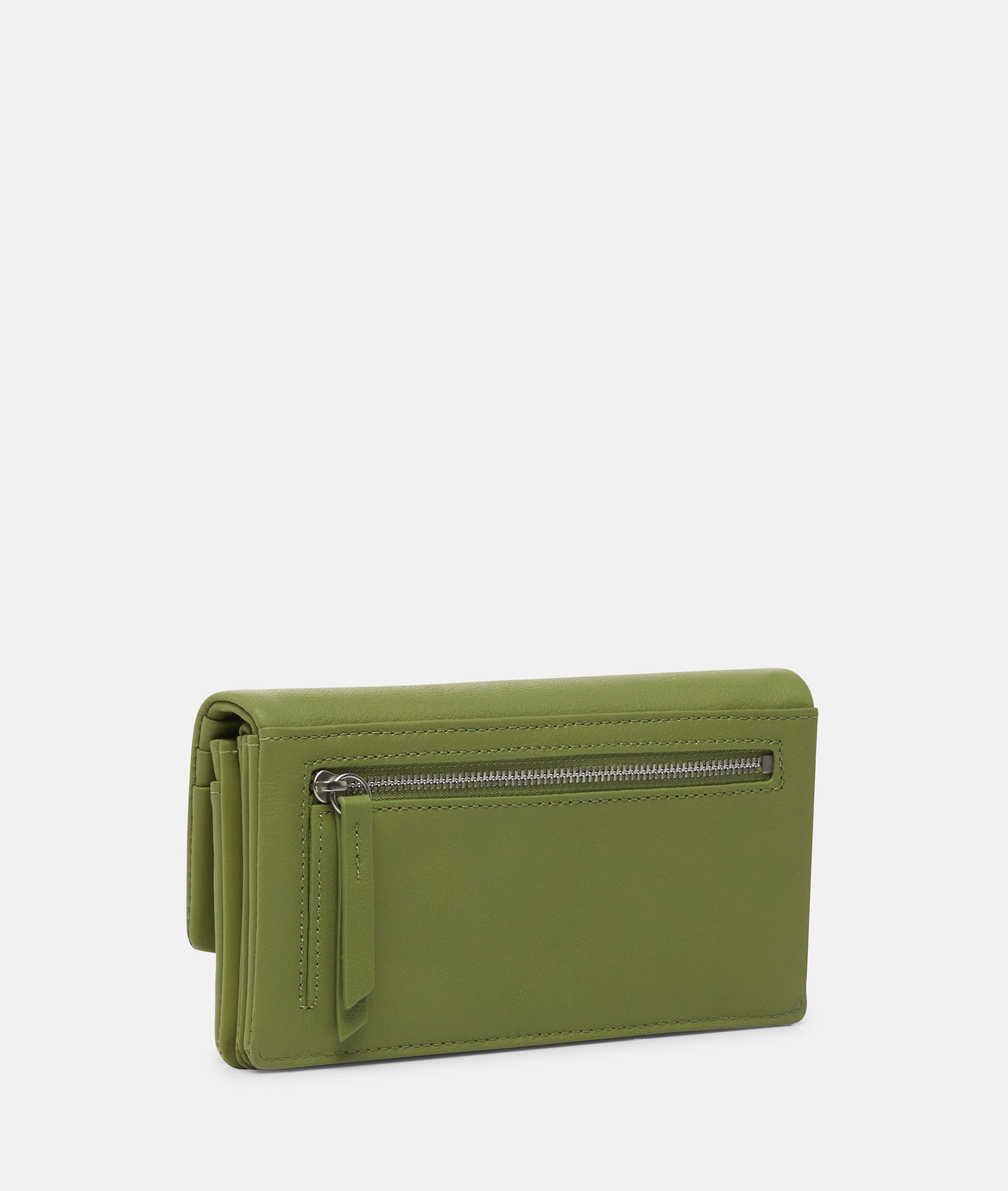 Slam Geldbörse L in grün, braun & blau