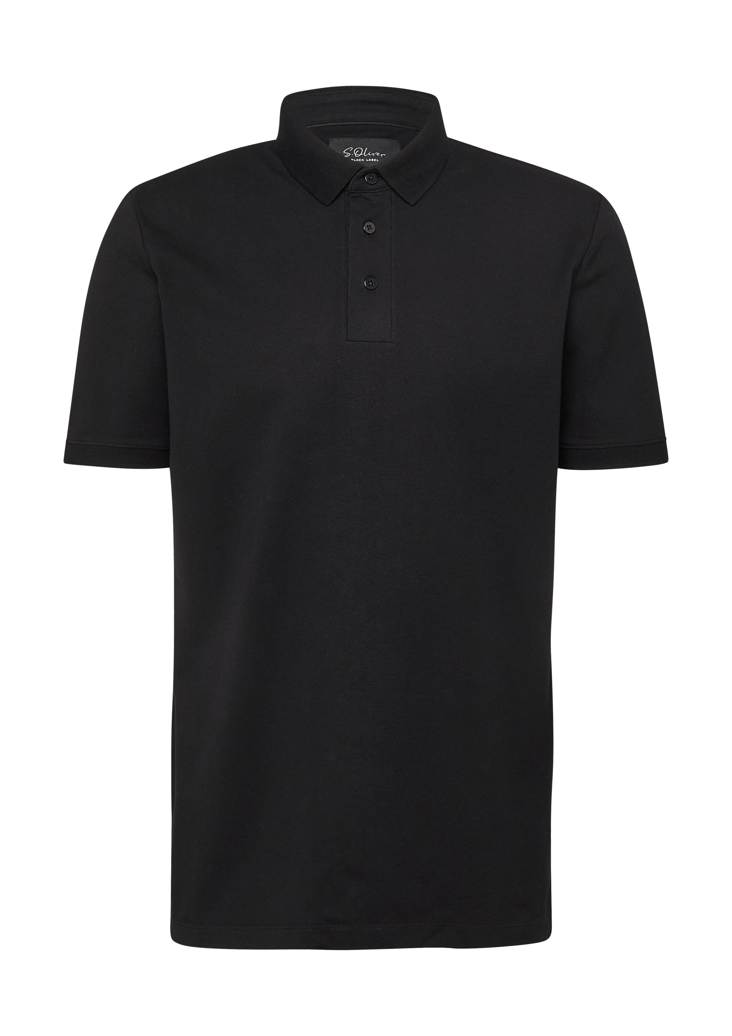 Poloshirt aus elastischem Baumwollmix-Piqué