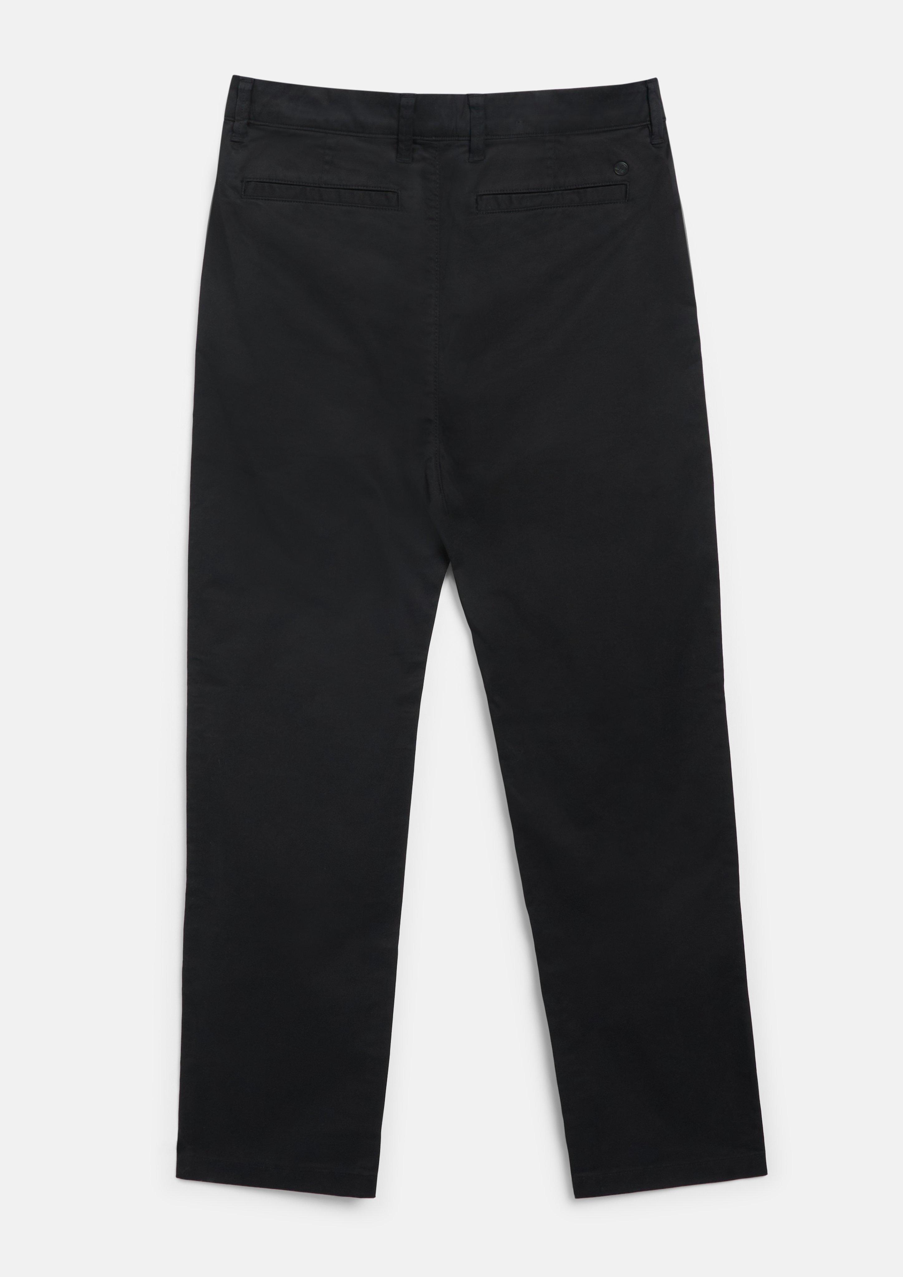 Men Stretchy pants made of fine stretch cotton in black by s.Oliver BLACK LABEL