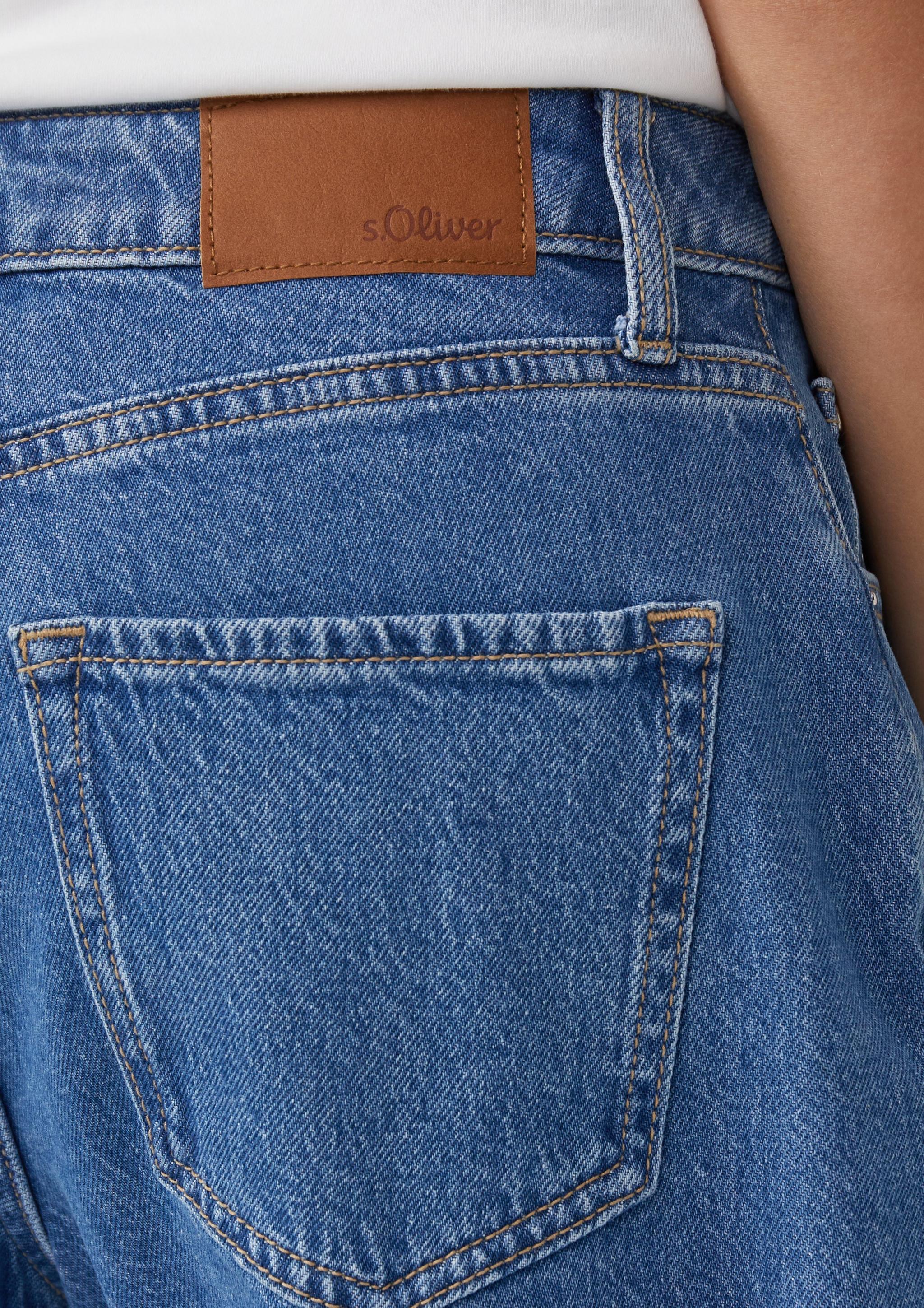 Women Denim trousers in blue by s.Oliver